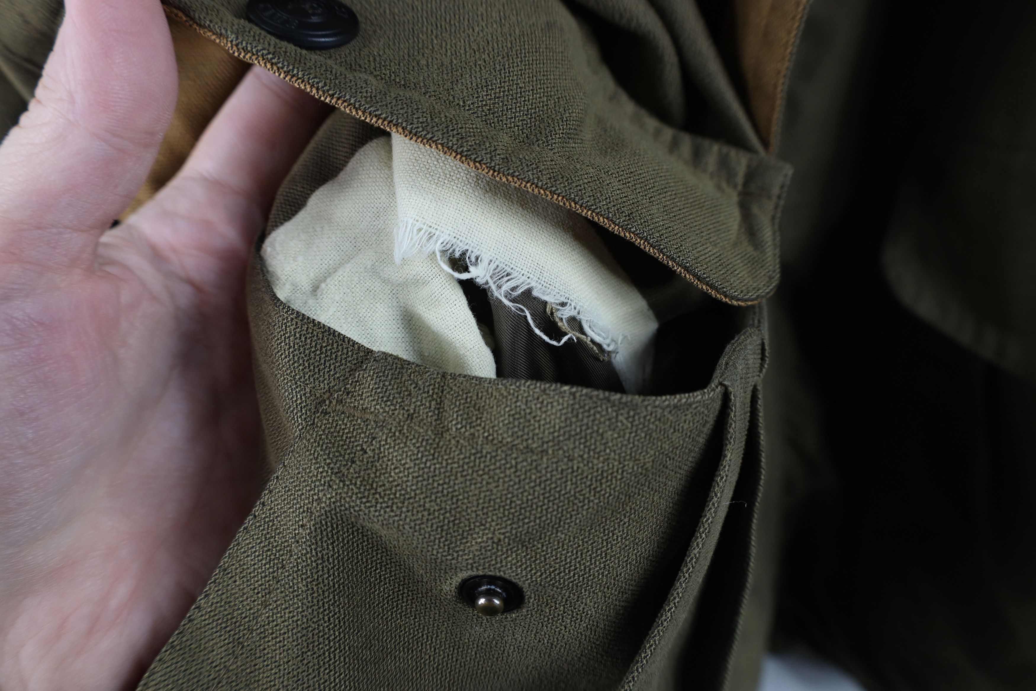 Vintage Vintage 90s Streetwear Pocket Full Zip Bomber Jacket Green Size US L / EU 52-54 / 3 - 8 Thumbnail