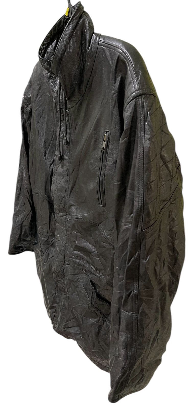 Japanese Brand × The Unbranded Brand Leather Jacket Size US XL / EU 56 / 4 - 4 Thumbnail