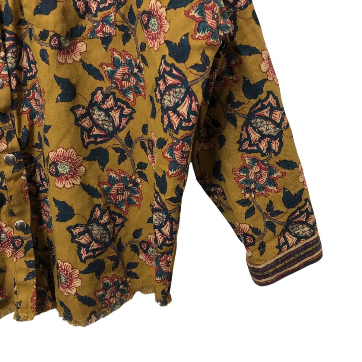 Zara Vintage Zara Button Ups Fullprint Jacket Size XXL / US 16-18 / IT 52-54 - 2 Thumbnail