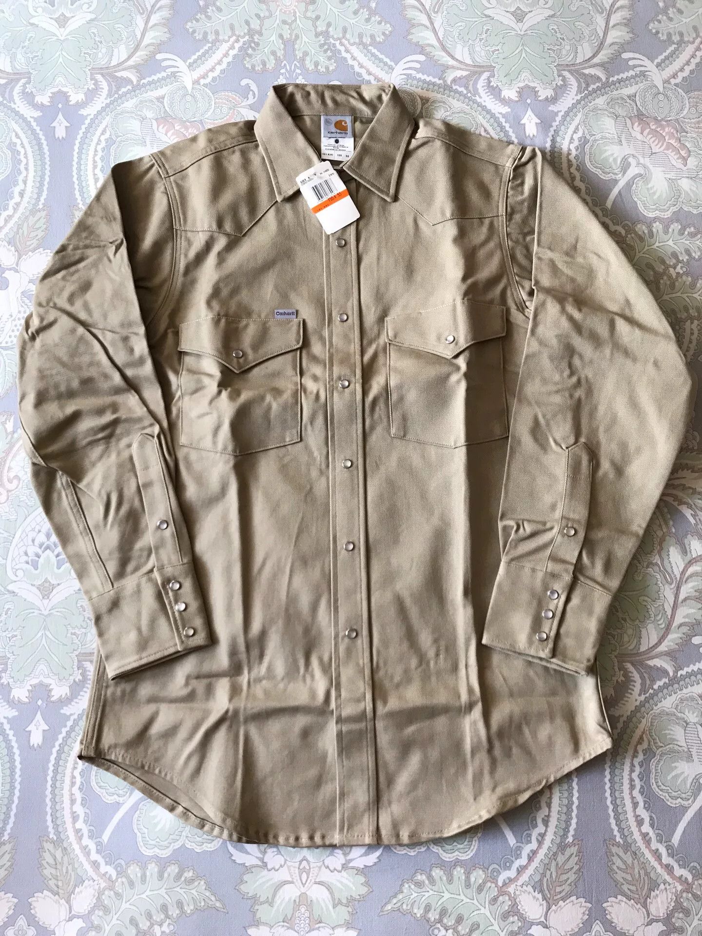 Carhartt Carhartt Made in USA Western Shirt Size US M / EU 48-50 / 2 - 1 Thumbnail