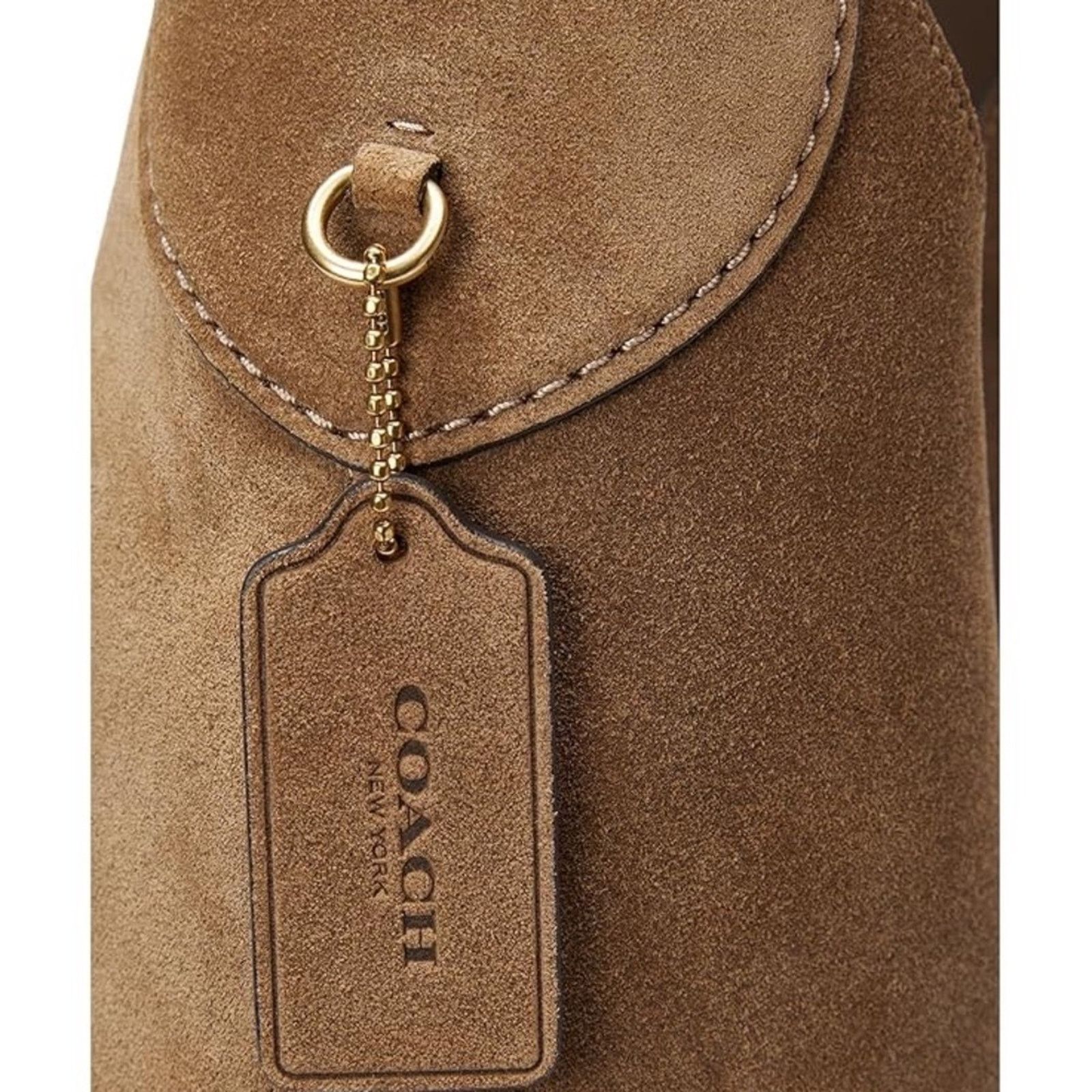 Coach NWT Coach Brooklyn Hobo Shoulder Bag 39 Suede Leather CW636 Size ONE SIZE - 11 Thumbnail