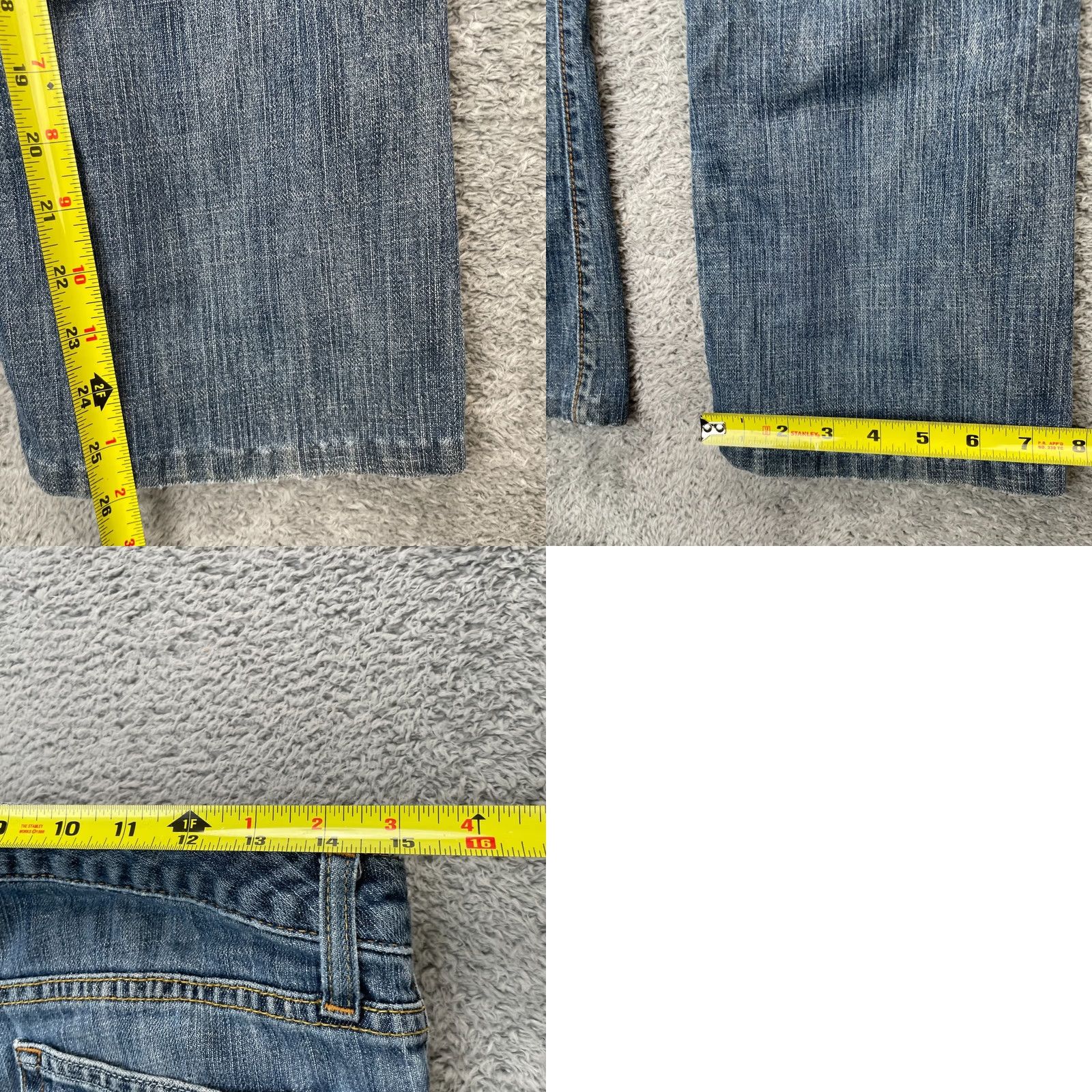Gap Gap Jeans Womens 8 Blue Flared Leg Denim Cotton Stretch Medium Wash Size 30" / US 8 / IT 44 - 8 Thumbnail