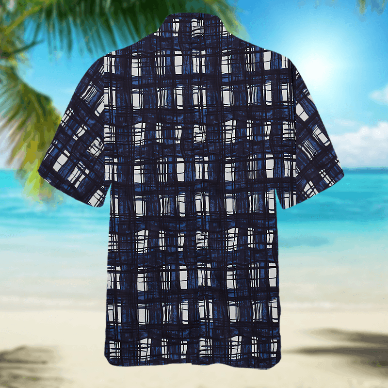 The Unbranded Brand Men's Blue Madras Check Pattern Shirt Size US M / EU 48-50 / 2 - 4 Thumbnail