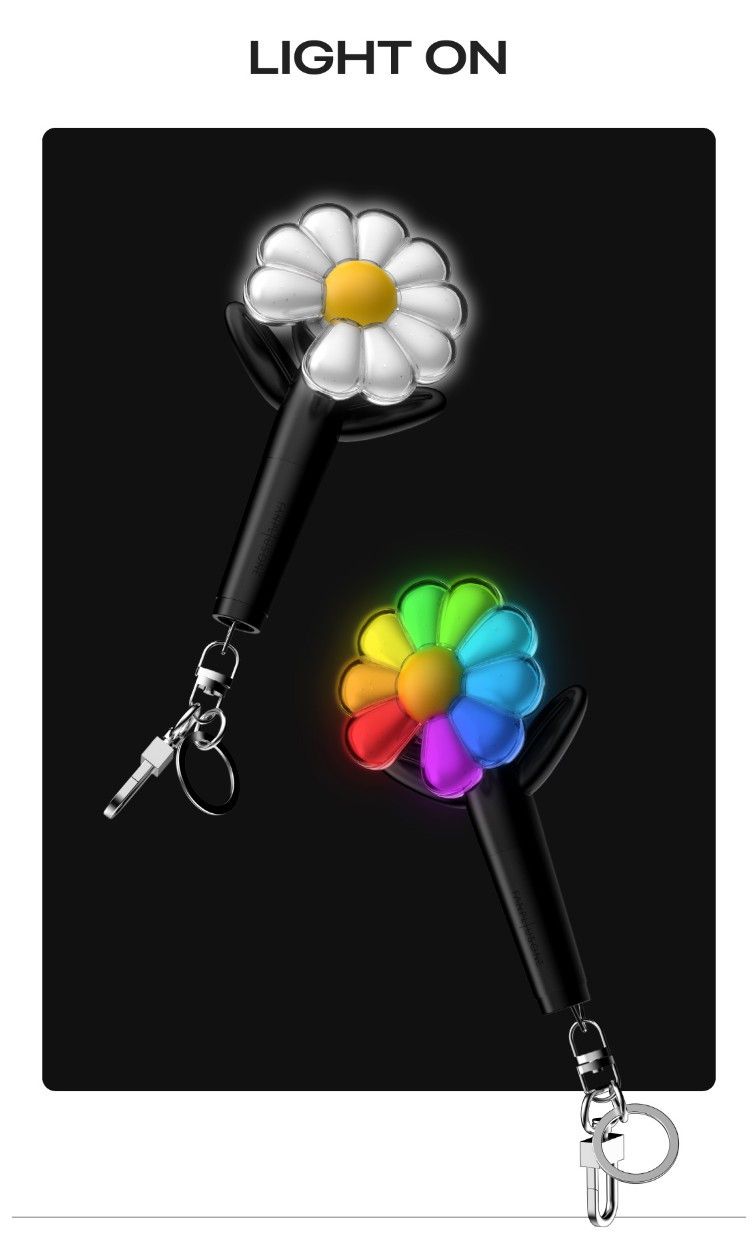 peaceminusone G-Dragon Official MINI LIGHT KEYRING Size ONE SIZE - 5 Thumbnail