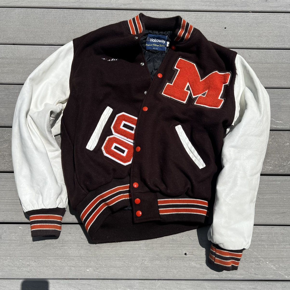Vintage Vintage Y2K Varsity Jacket Size US L / EU 52-54 / 3 - 1 Thumbnail