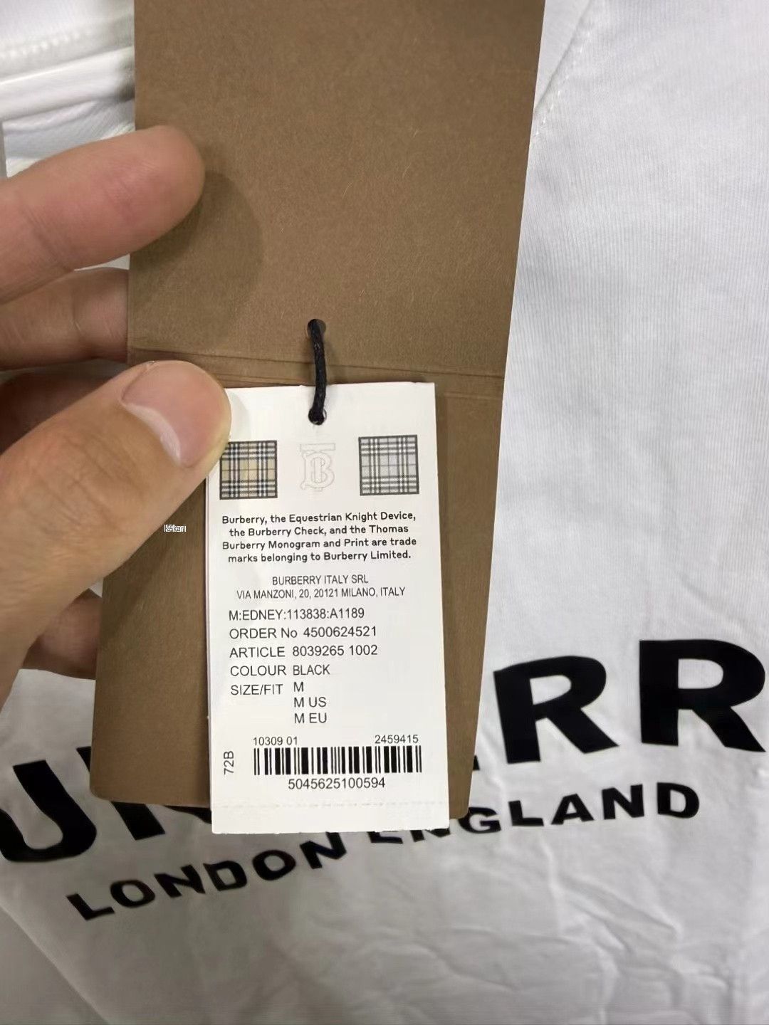 Burberry Burberry London Limited Edition Short Sleeve Size US M / EU 48-50 / 2 - 3 Thumbnail