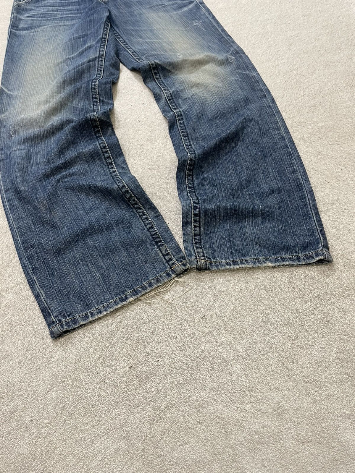 Japanese Brand 2000s Japan Brand Distressed Denim Stonewash Y2K Hysteric Size US 31 - 3 Thumbnail