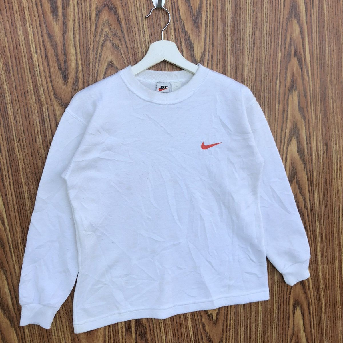 Nike Vintage Nike just Do it Big Swoosh Sweatshirt Size US S / EU 44-46 / 1 - 4 Thumbnail