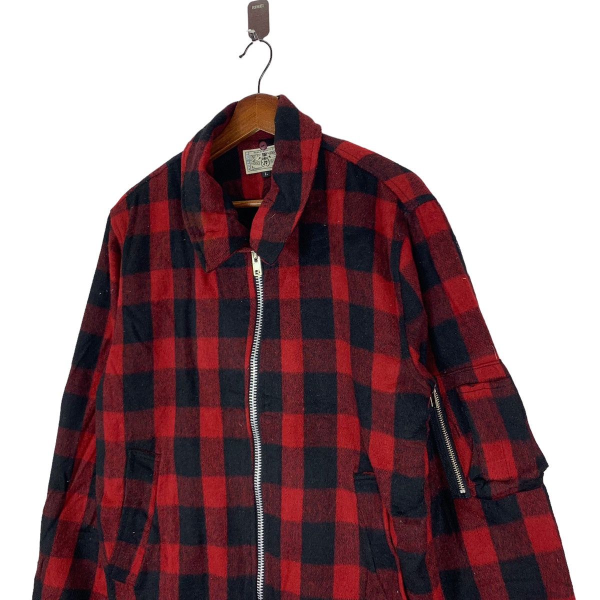 Designer × Other VINTAGE UNITED GARMENT JADORE AVENUE TARTAN JACKET Size US L / EU 52-54 / 3 - 3 Thumbnail