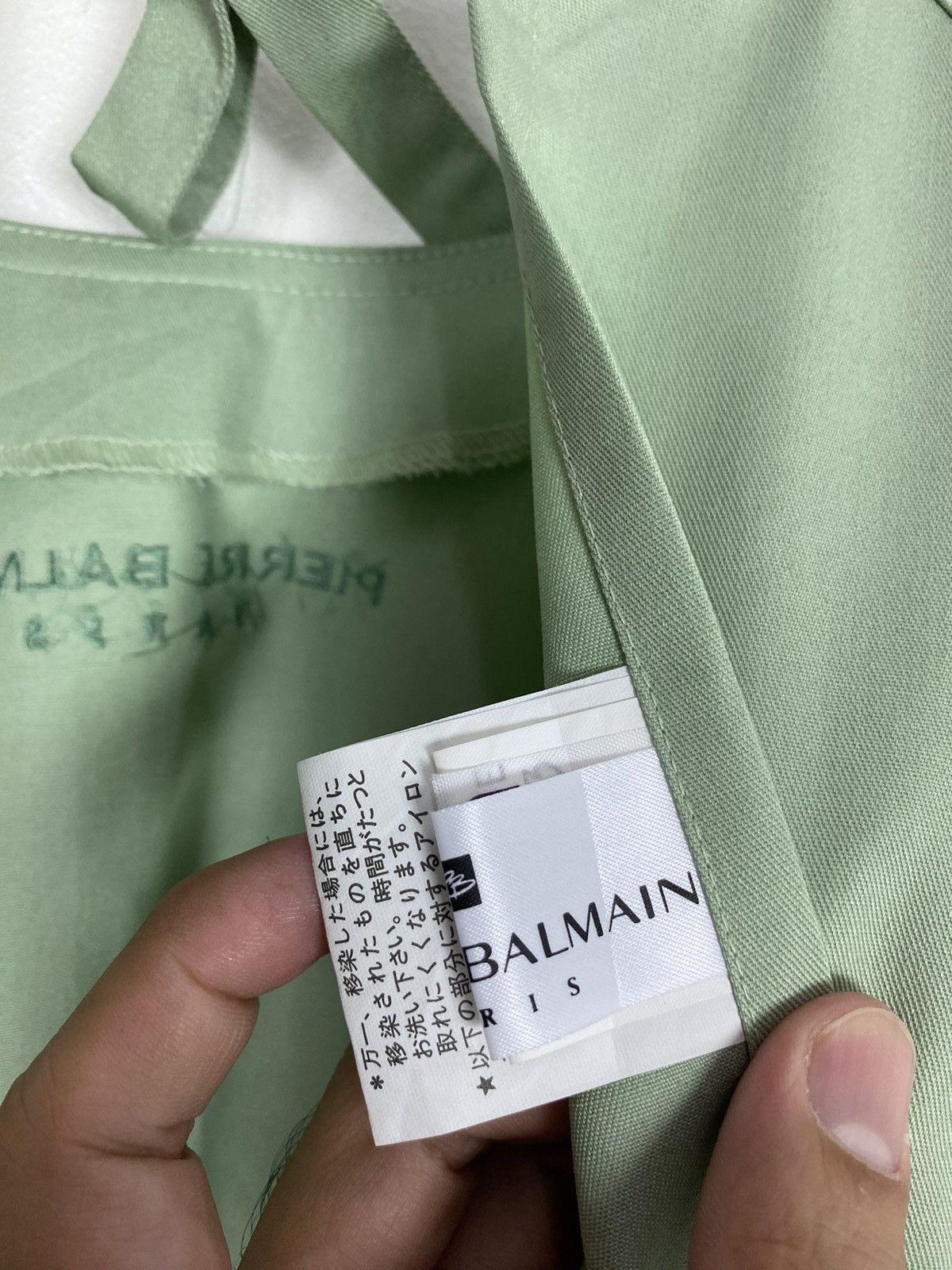 Pierre Balmain Rare‼️ Vintage NBWT Pierre Balmain Apron Dress Made in Japan Size L / US 10 / IT 46 - 5 Thumbnail