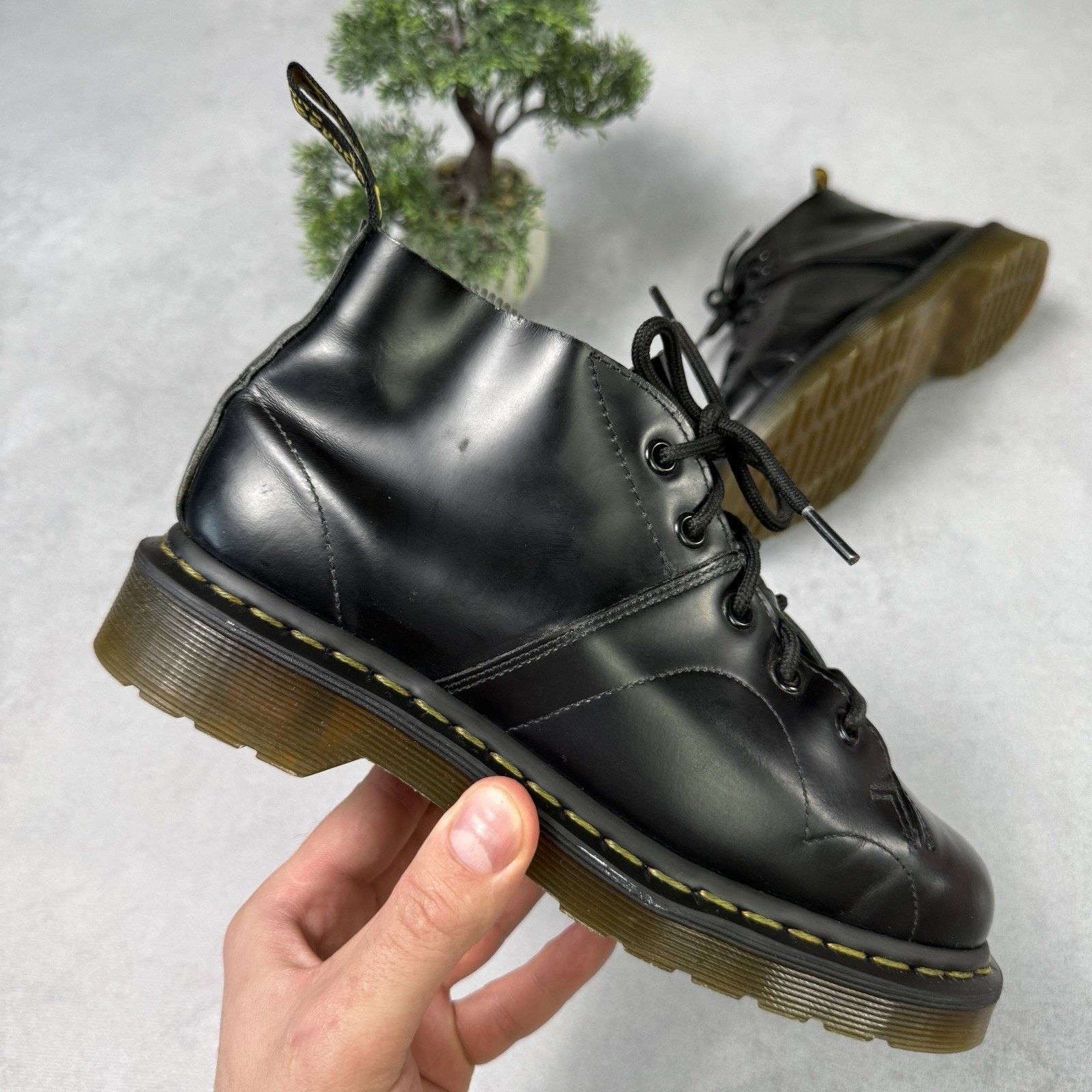Dr. Martens Dr. Martens Chuchs Women’s Leather Boots Size US 7 EU 38 Size US 8.5 / IT 38.5 - 4 Thumbnail
