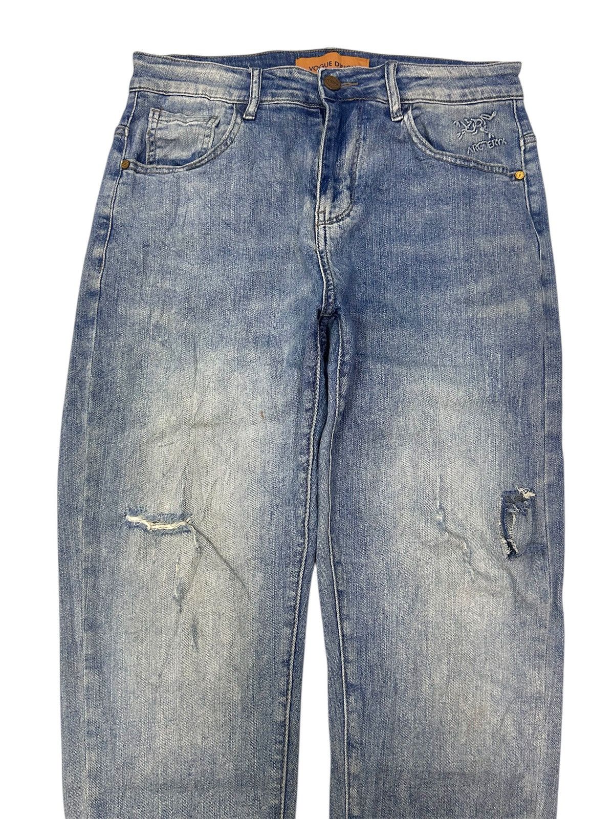 Arc'teryx × Vintage Vintage ARC'TERYX Vogue Design Distressed Denim Size US 31 - 4 Thumbnail