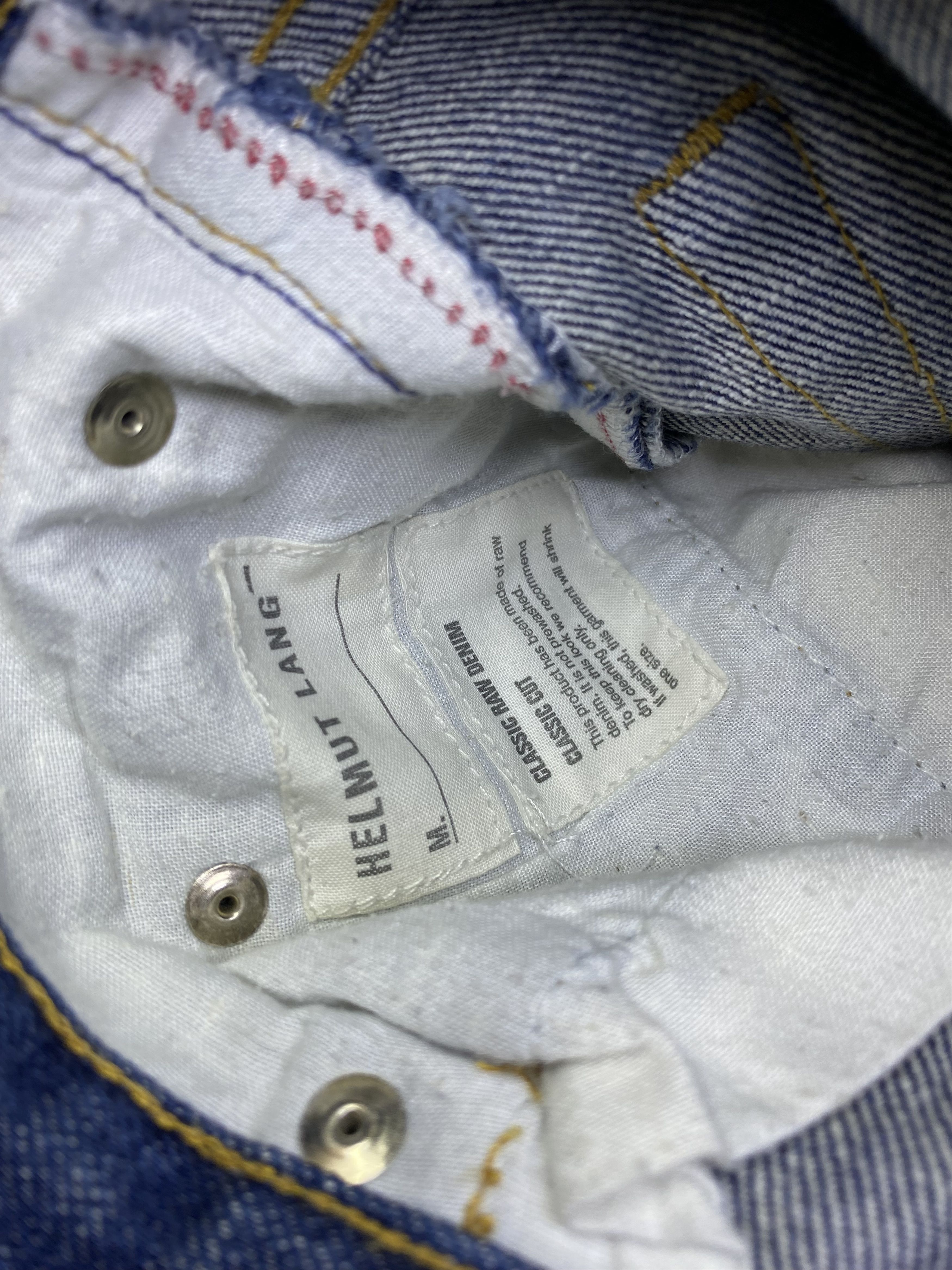 Designer × Helmut Lang SS00 painter classic raw denim Size US 31 - 7 Thumbnail