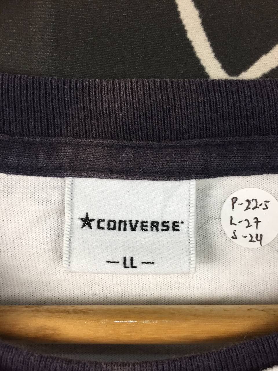 Converse Converse All Star Chuck Taylor Long Sleeve Tee Size XL Size US XL / EU 56 / 4 - 10 Thumbnail