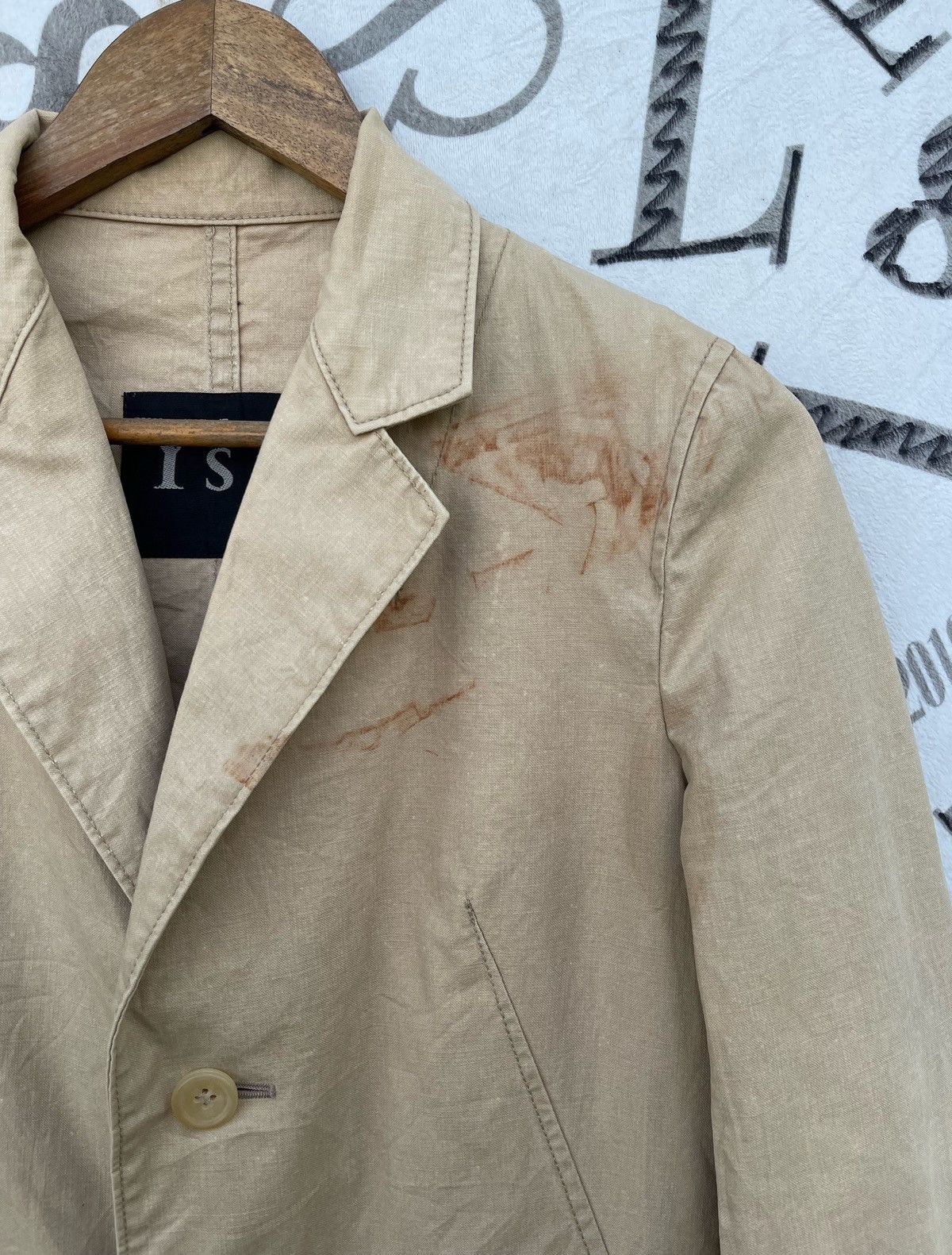 Yohji Yamamoto 🔥Vintage Yohji Yamamoto Y's Cotton Button Jacket Size US S / EU 44-46 / 1 - 9 Thumbnail