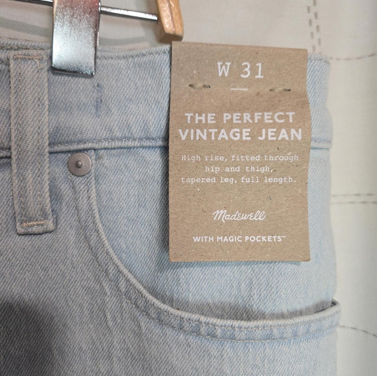 Madewell Madewell The Perfect Vintage Jean Size 31" - 5 Thumbnail