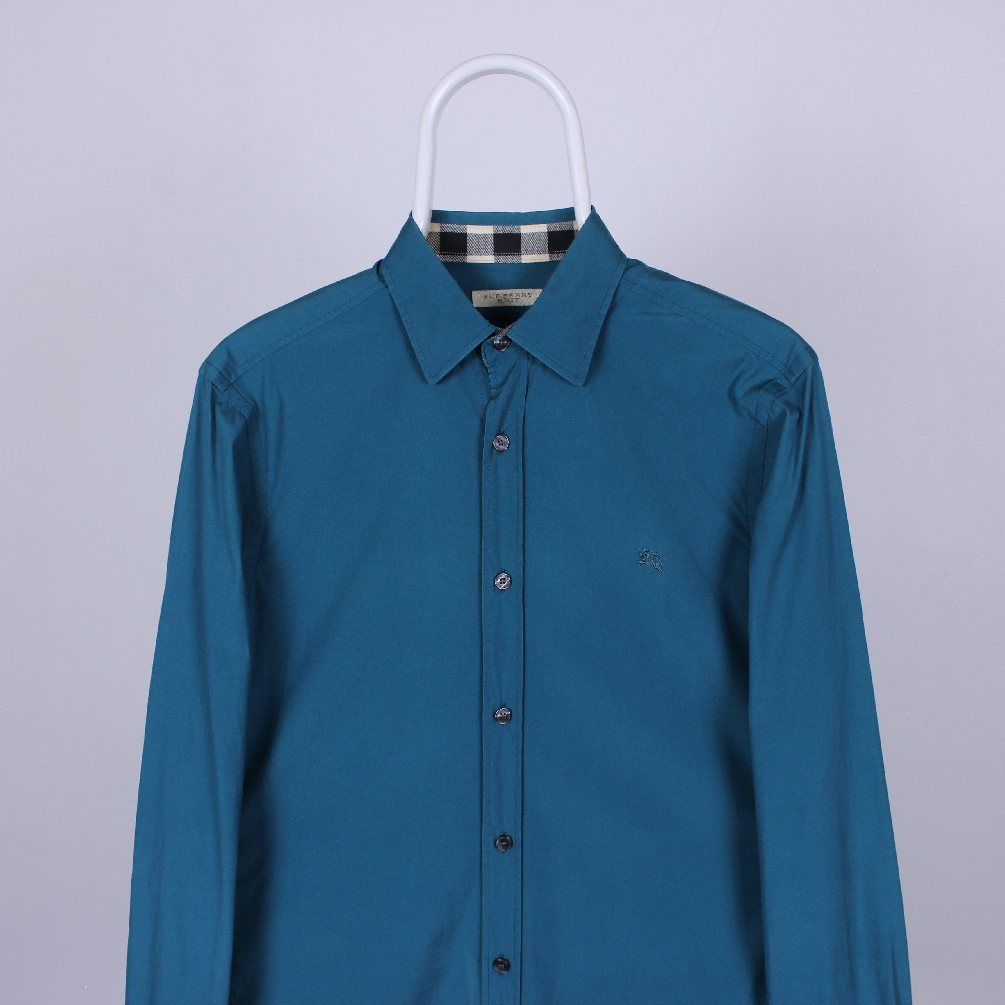 Burberry Burberry shirt buttons ups nova element blue S Size US S / EU 44-46 / 1 - 12 Thumbnail