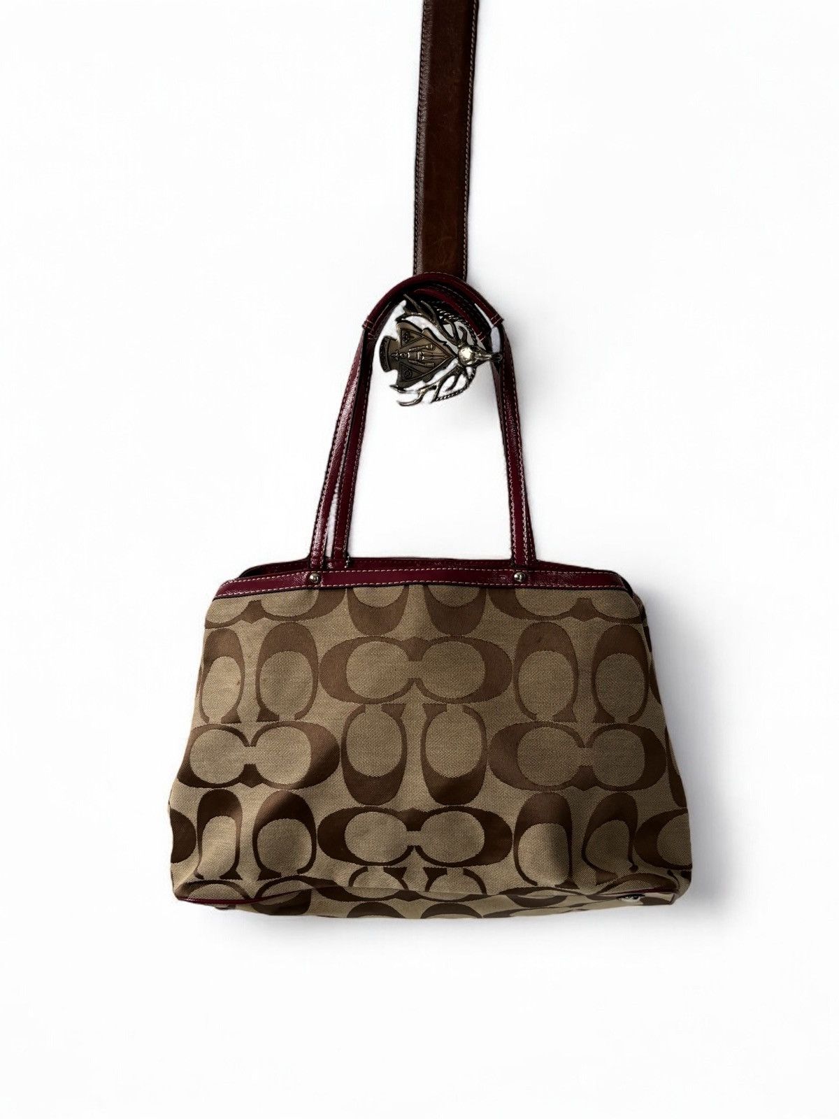 Coach × Vintage Vintage Coach Monogram Canvas bag Size ONE SIZE - 2 Thumbnail
