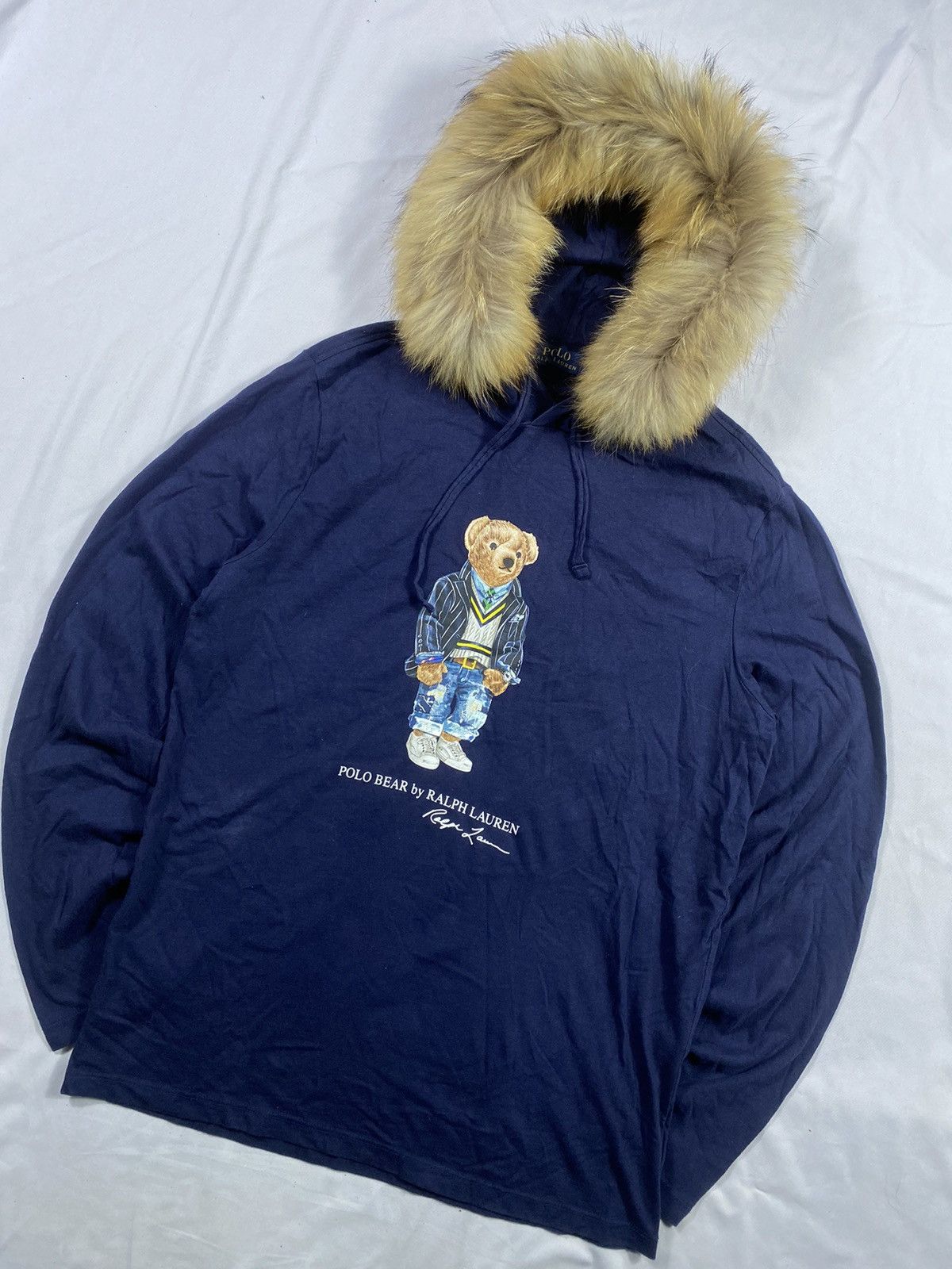 Polo Ralph Lauren Japanese Polo Ralph Lauren Fur Hoodie style Size US M / EU 48-50 / 2 - 4 Thumbnail