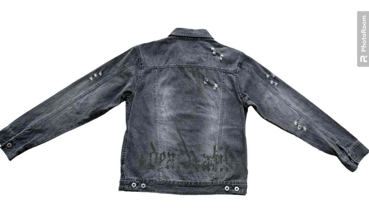 In The Attic × Japanese Brand IN THE ATTIC ART DESIGN DISTRESS JACKET Size US M / EU 48-50 / 2 - 4 Thumbnail