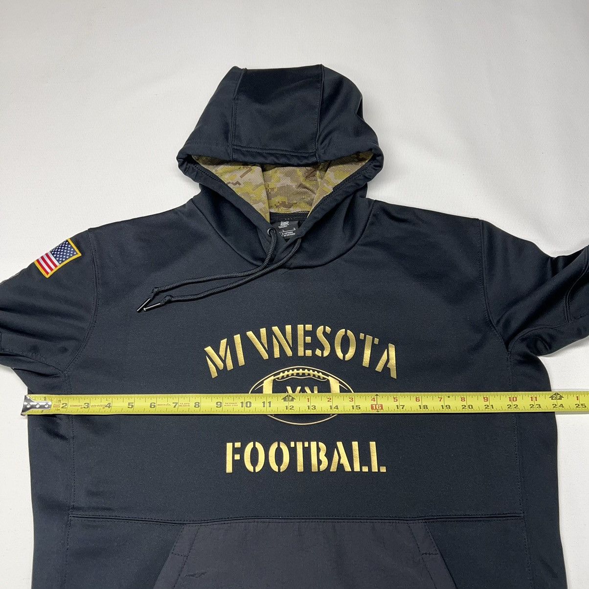 NFL × Nike Nike Minnesota Hoodie Salute to Service On Field Black Camo Size US L / EU 52-54 / 3 - 17 Thumbnail