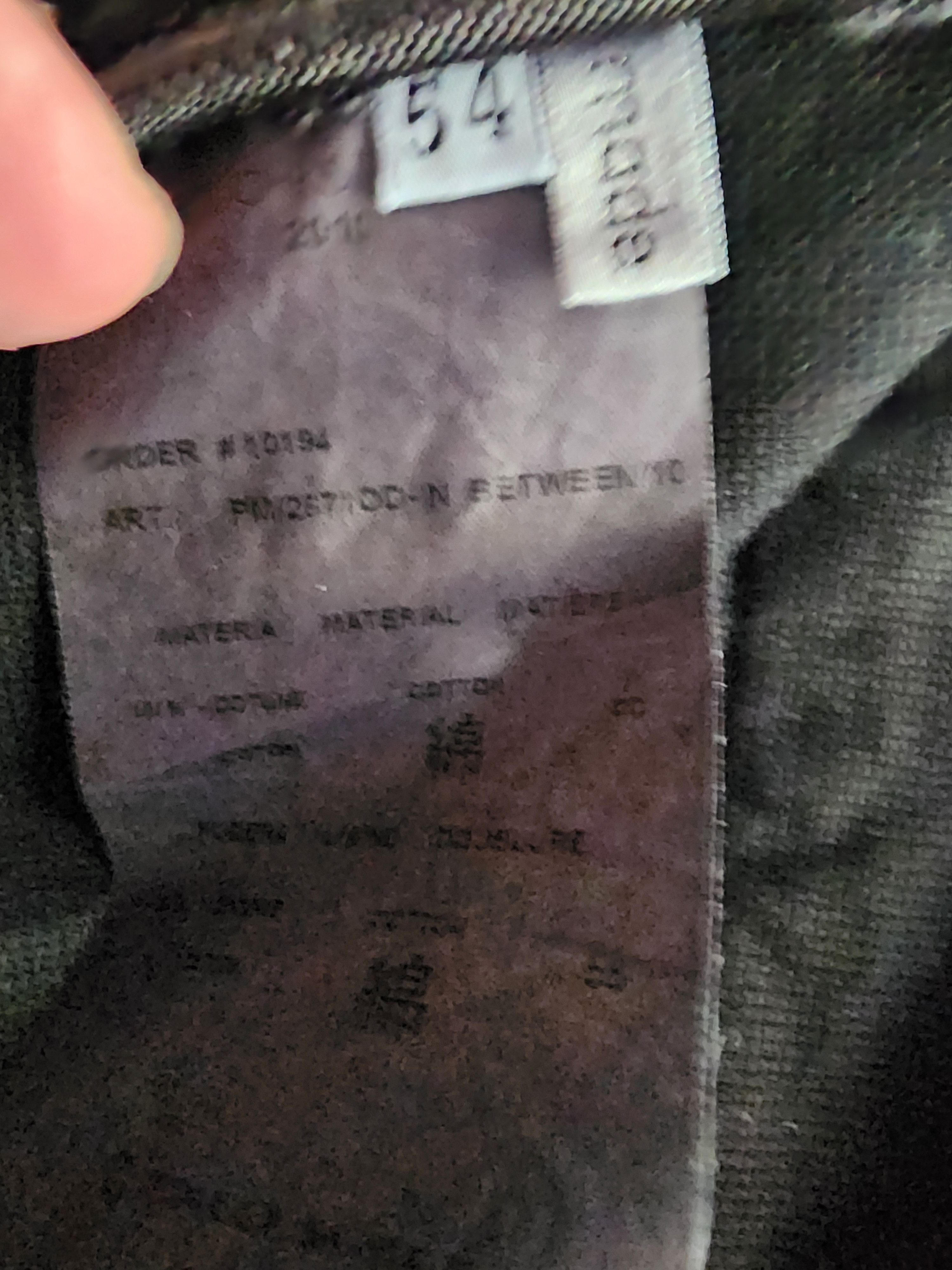 Carol Christian Poell Carol Christian Poell Black BETWEEN Fabric Pants New Size 54 Size 54R - 4 Thumbnail
