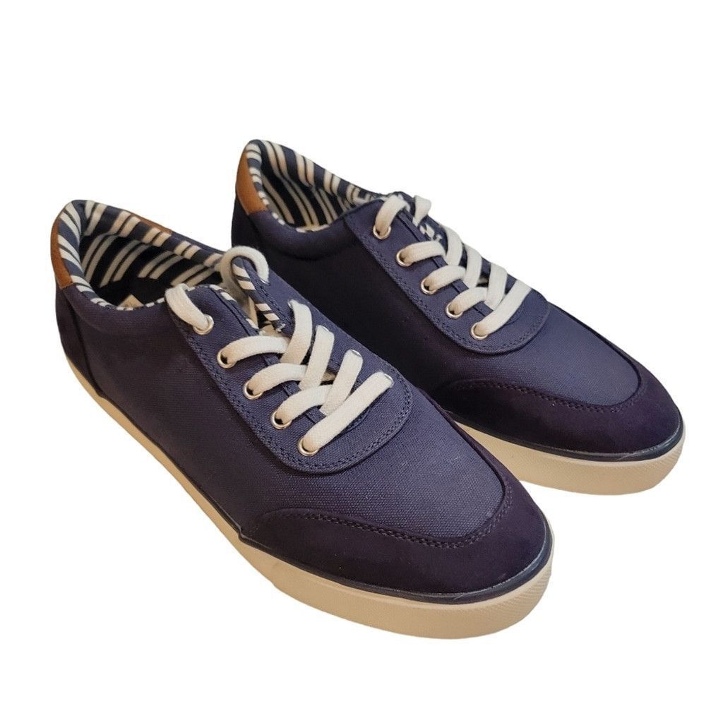 Club Room Club Room Cameron Sneaker Navy Cotton Men's. Size 8M. NWOT Size US 8 / EU 41 - 2 Thumbnail