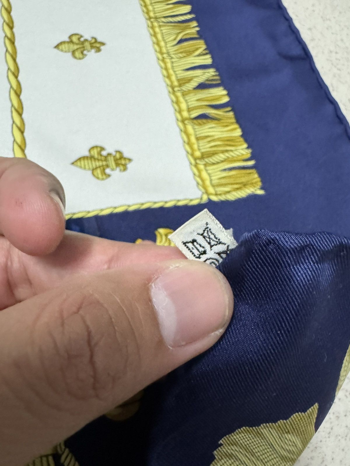 Hermes HERMES PARIS VUE DU CAROSSE DE LA GALERE LA REALE 1953 SCARF Size ONE SIZE - 6 Thumbnail