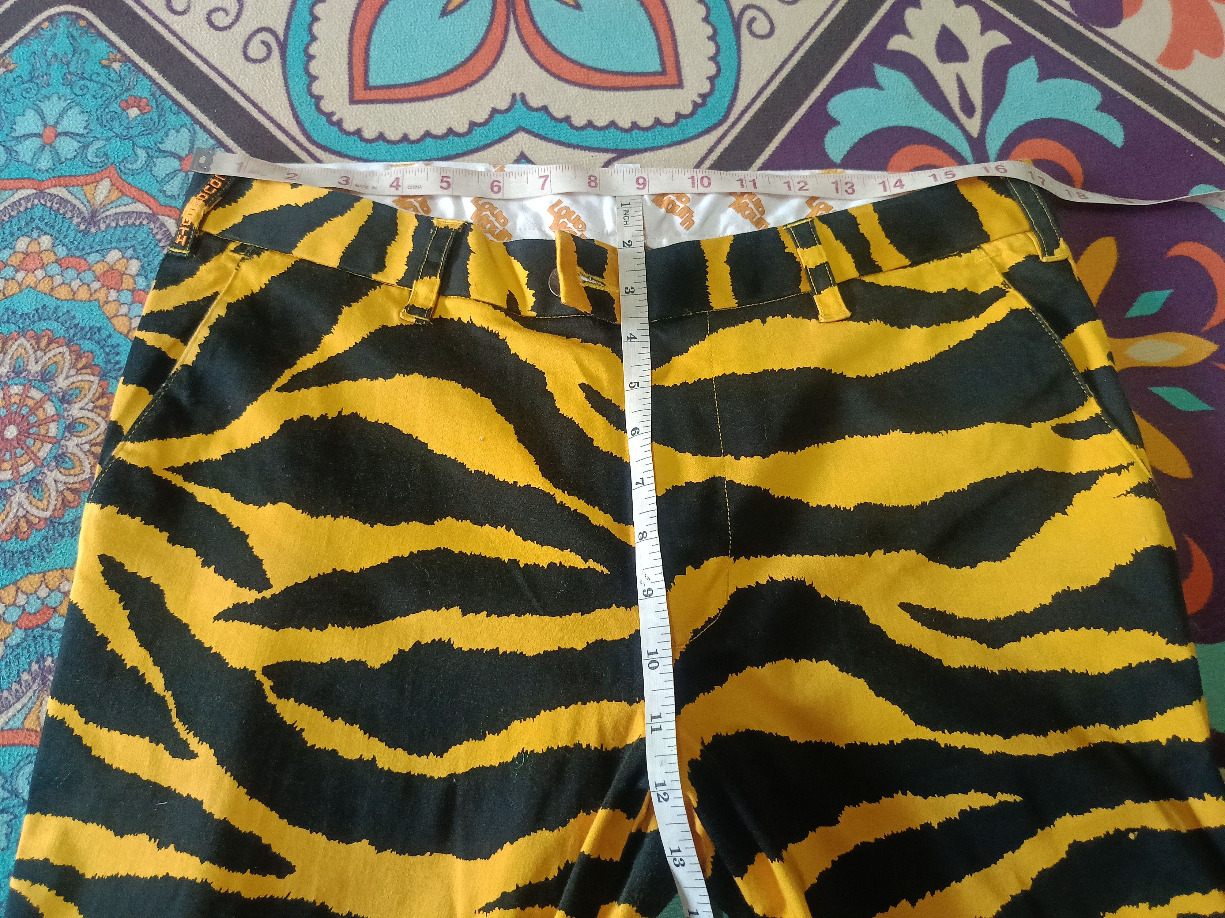 Japanese Brand Loudmouth Golf Pants Tiger Size US 34 / EU 50 - 6 Thumbnail