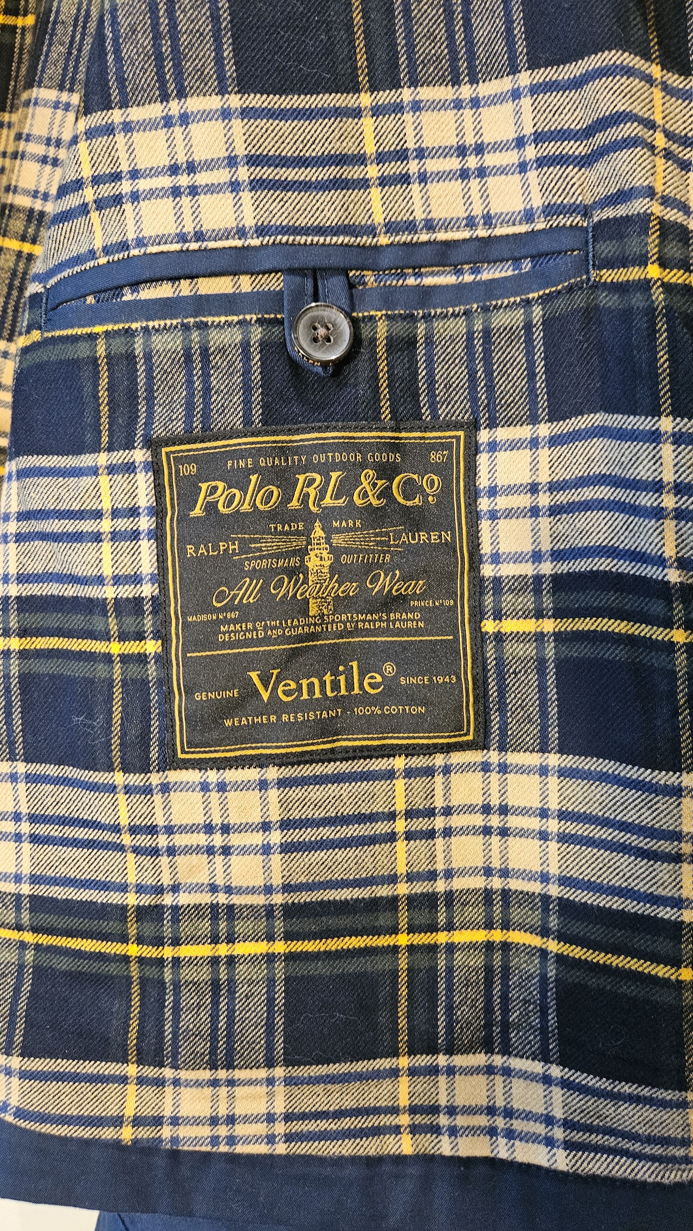 Polo Ralph Lauren Polo Ralph Lauren Ventile Jacket - NWT Size US L / EU 52-54 / 3 - 2 Thumbnail