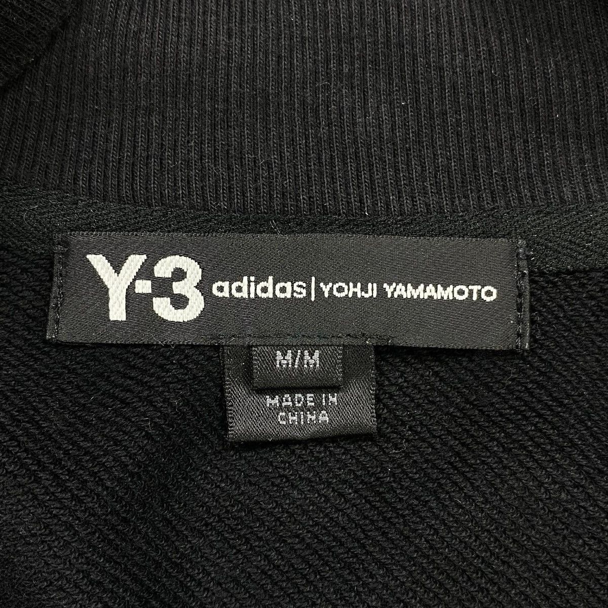 Y-3 FW2019 Half-Zip Logo Sweatshirt Size US M / EU 48-50 / 2 - 10 Thumbnail