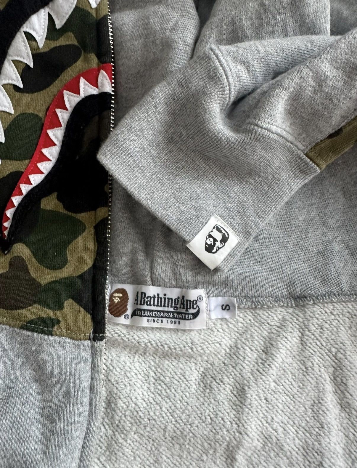 Bape BAPE Shark Head Hoodie K5 Size US S / EU 44-46 / 1 - 3 Thumbnail