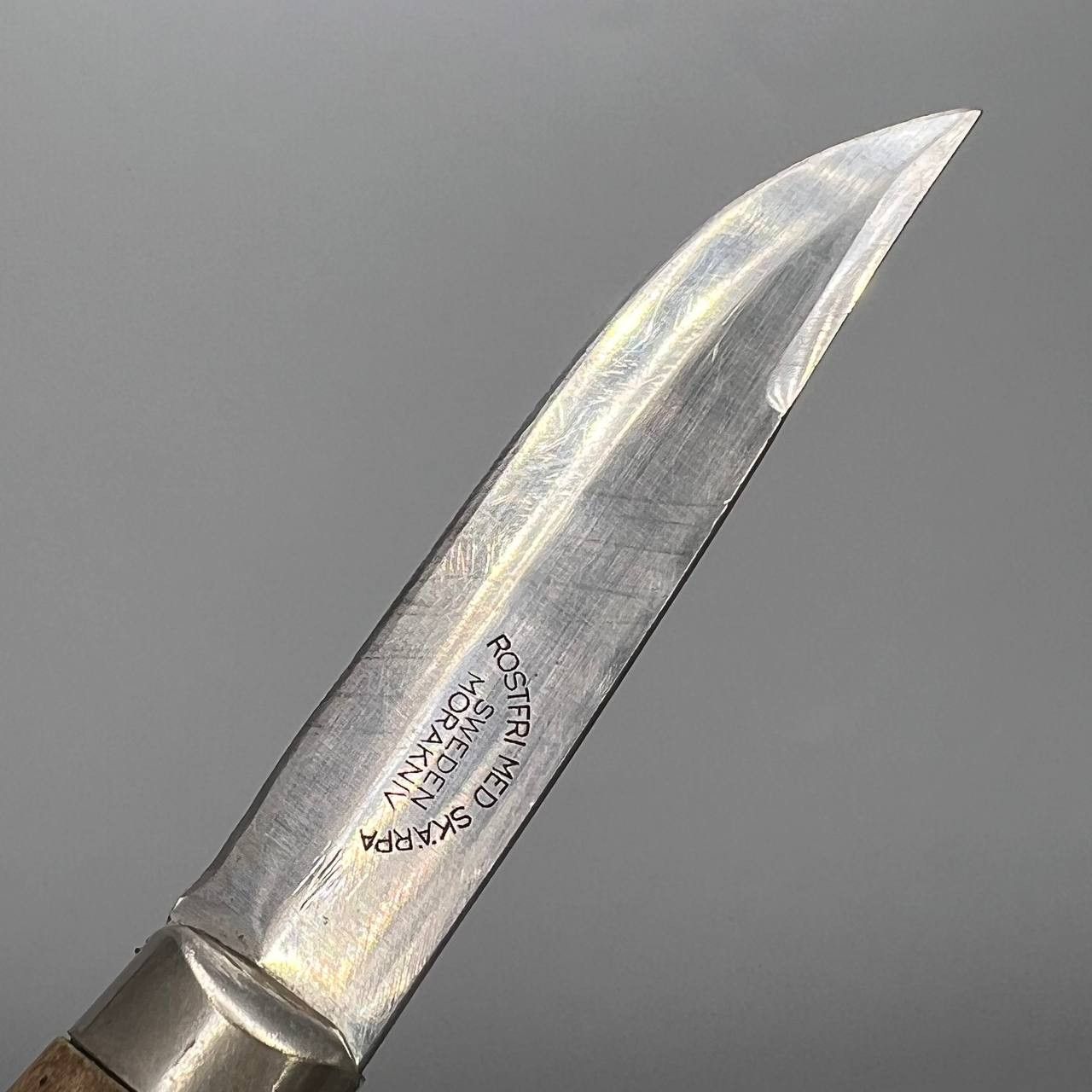 Vintage Rostfri Med Skarpa Morakniv Puukko Hunting Knife Fixed Blade Size ONE SIZE - 6 Thumbnail