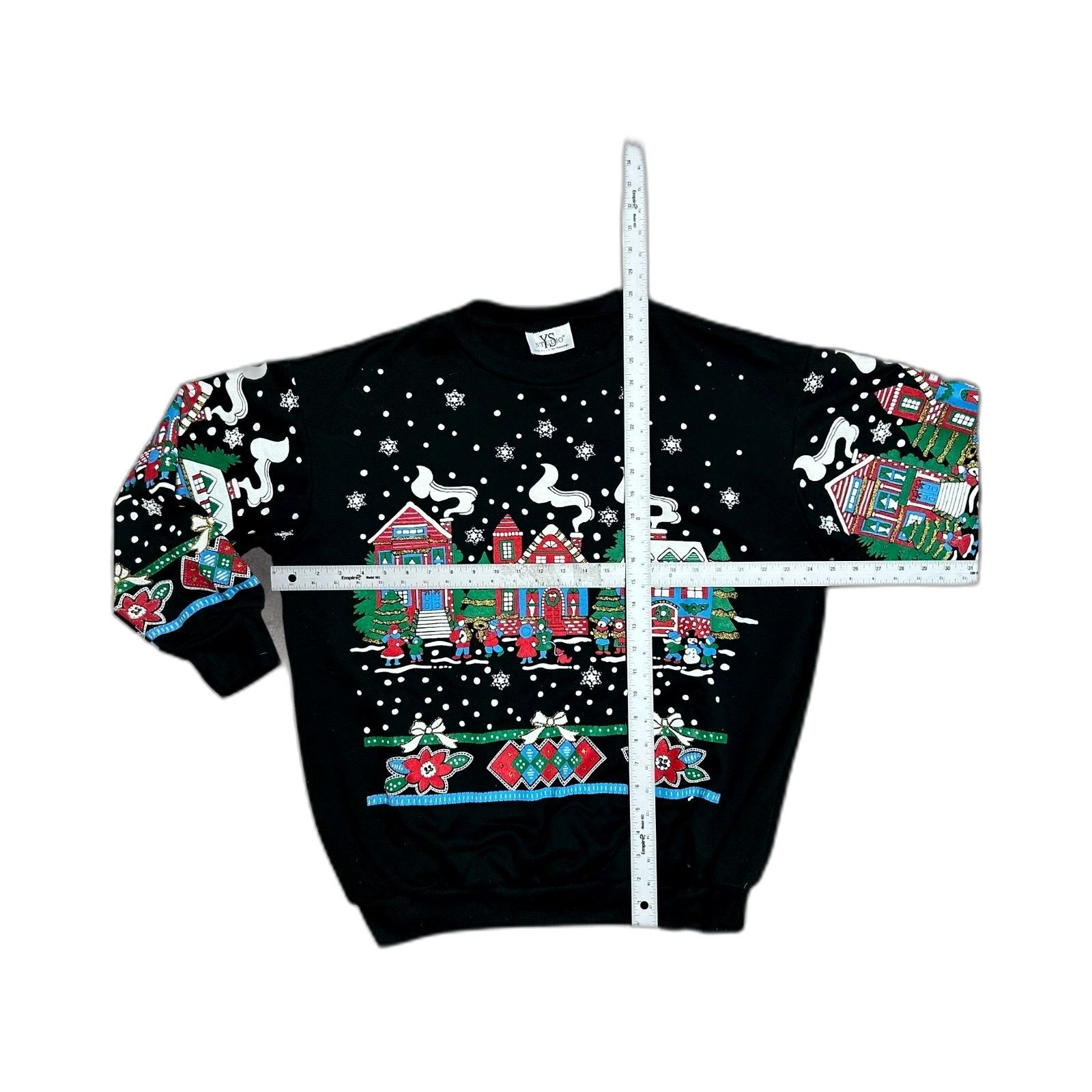 Acne Studios Vintage Christmas YS Studio Puff Print Sweater Men's 2XL Size US XXL / EU 58 / 5 - 4 Thumbnail