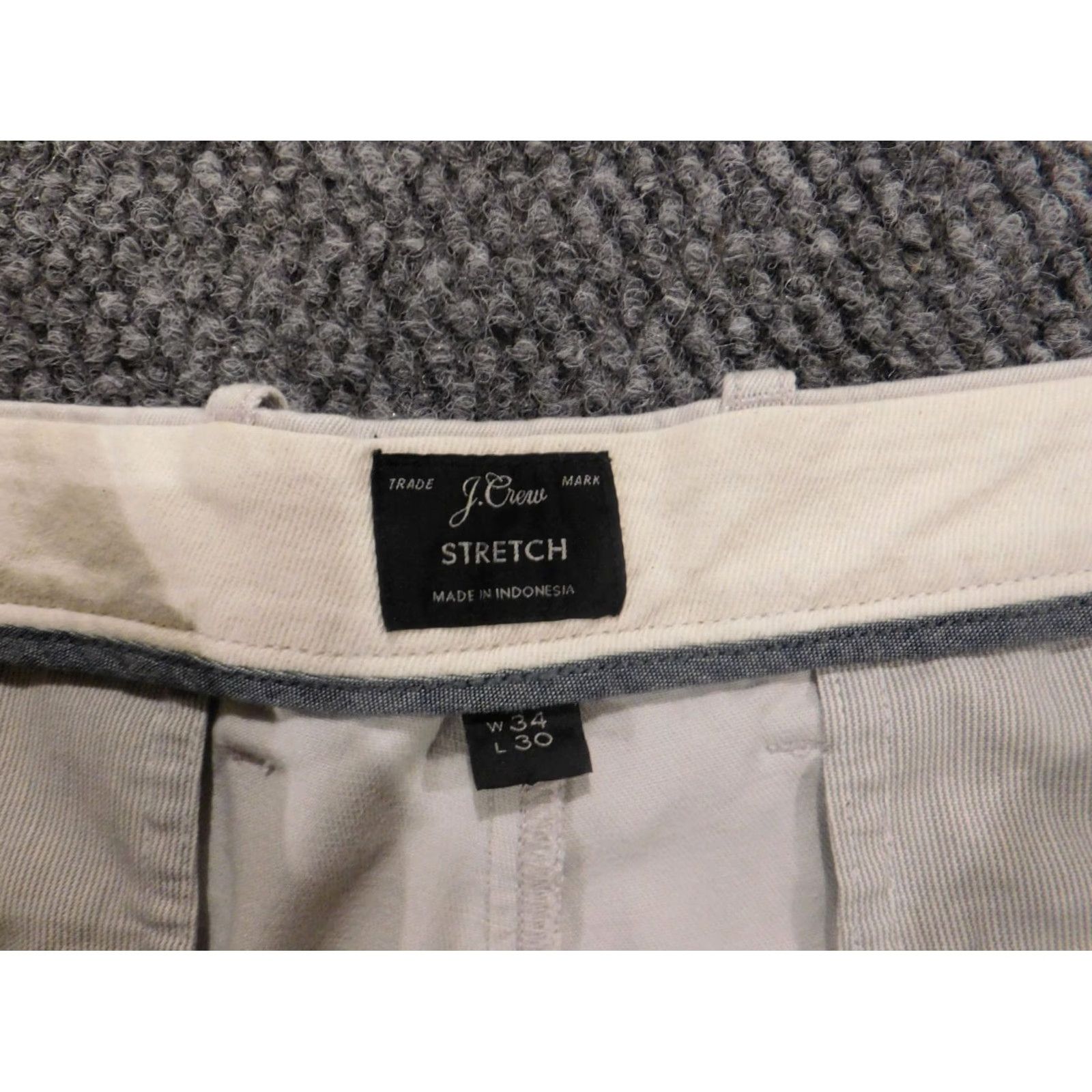 J.Crew J.CREW Mens Pants 36x28 Beige Straight Chino Shirt? Size US 32 / EU 48 - 5 Thumbnail