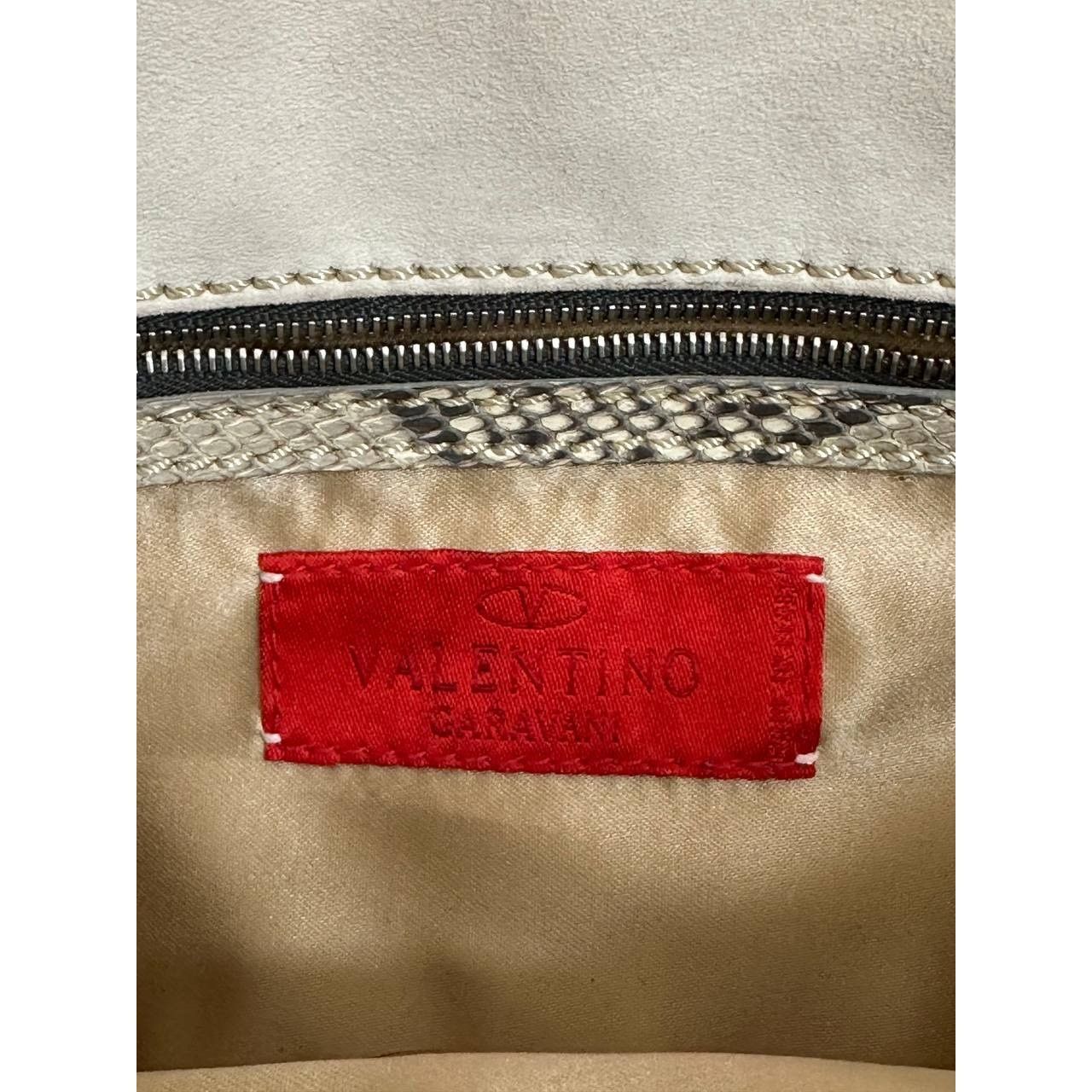 Valentino Vintage Valentino Garavani Python Shoulder Bag Size ONE SIZE - 4 Thumbnail