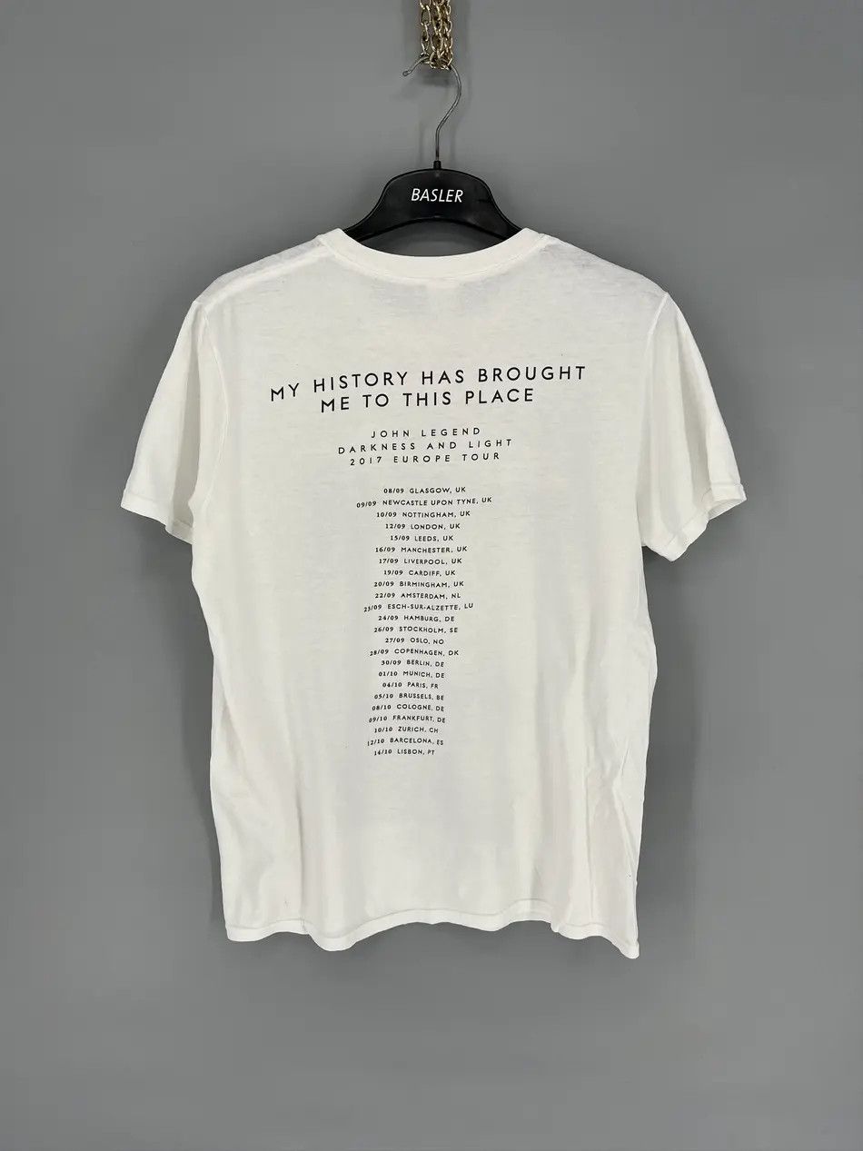 Band Tees Vintage Y2K John Legend Darkness+Light Tour 2017 Shirt M Size US M / EU 48-50 / 2 - 9 Thumbnail