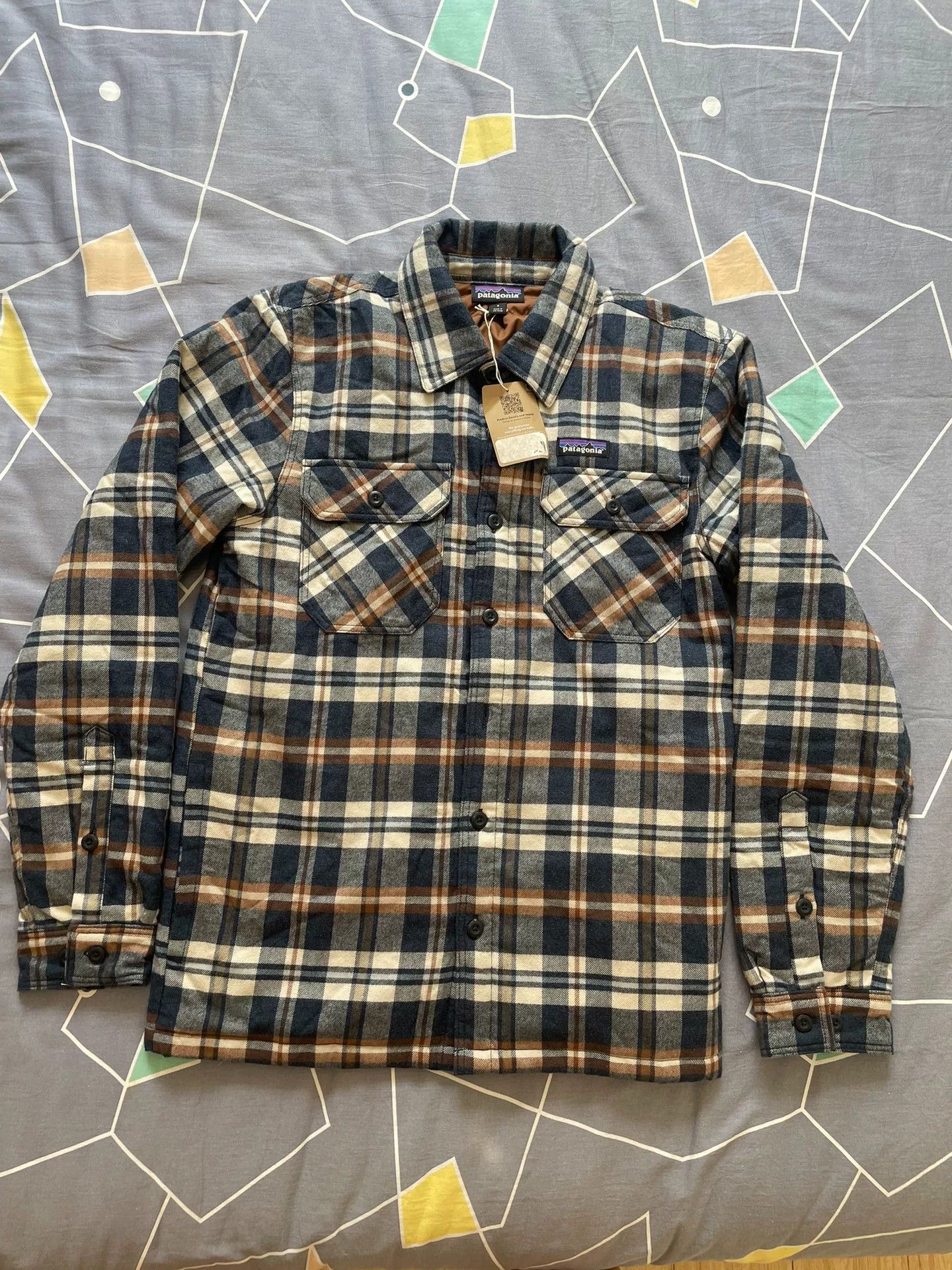 Patagonia Patagonia Insulated Fjord Flannel Shirt Size US S / EU 44-46 / 1 - 1 Thumbnail