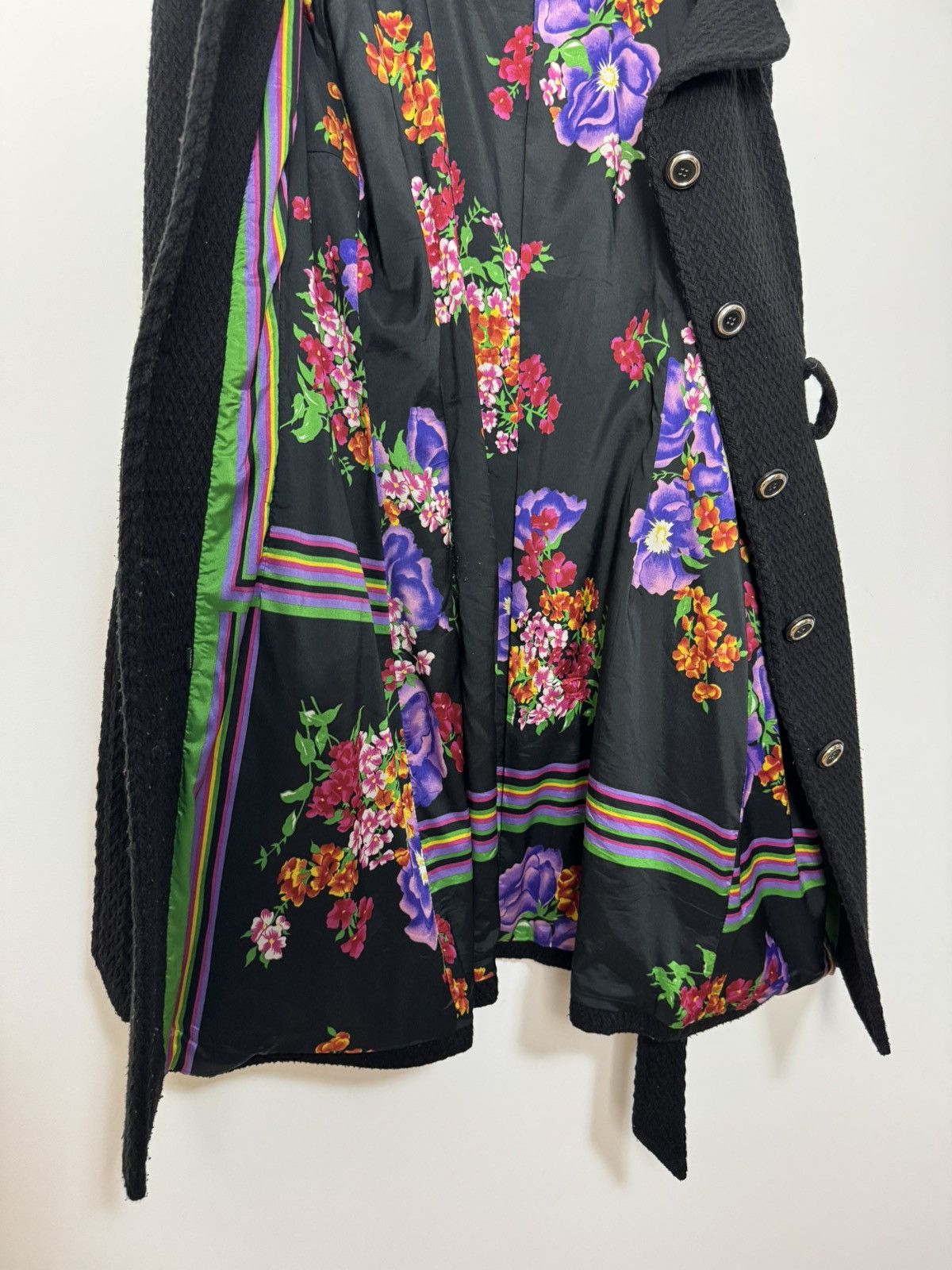 Dolce & Gabbana Dolce Gabbana Wool Coat “Floral” luxury design Made In Italy Size S / US 4 / IT 40 - 12 Thumbnail