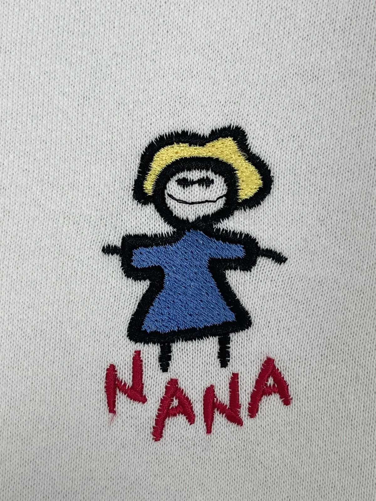 Vintage 90s Vintage Embroidered Nana Crew Neck Size M / US 6-8 / IT 42-44 - 6 Thumbnail