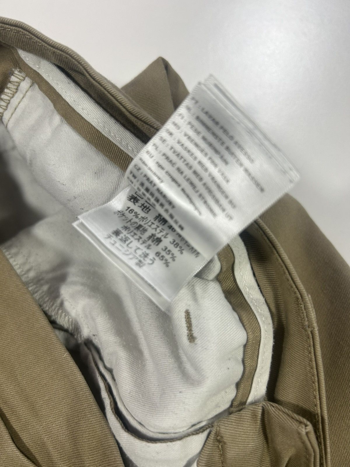 Carhartt Mens Carhartt sid pants trousers W34 L32 beige Size US 34 / EU 50 - 3 Thumbnail
