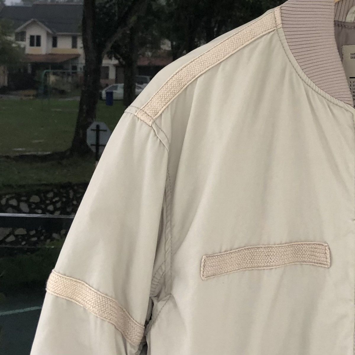 Japanese Brand Divided by H&M Bomber Cargo Men's Jacket Utility Rouched Size US M / EU 48-50 / 2 - 11 Thumbnail