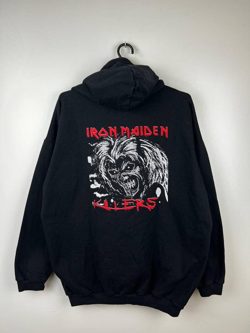 Vintage Iron Maiden Killers vintage band zip hoodie size XL Size US XL / EU 56 / 4 - 2 Thumbnail
