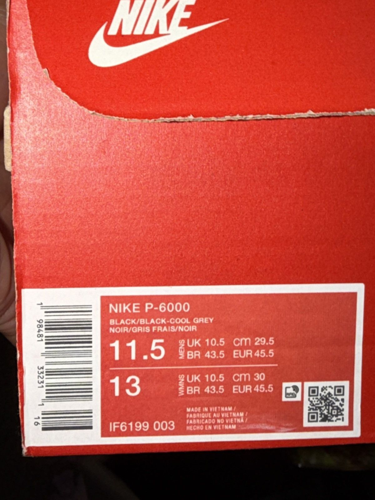 Nike Nike P-6000 Size US 11.5 / EU 44-45 - 7 Thumbnail