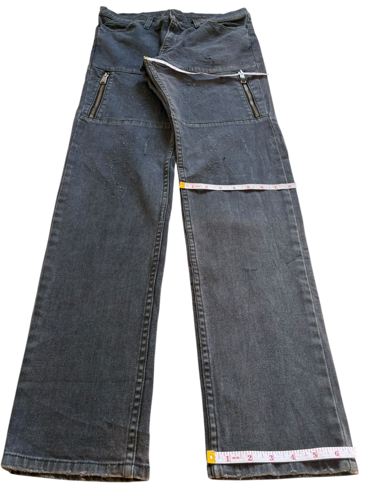 Levi's Vintage 90s Levis 606 Tactical Zipper Black Jeans Size US 34 / EU 50 - 14 Thumbnail