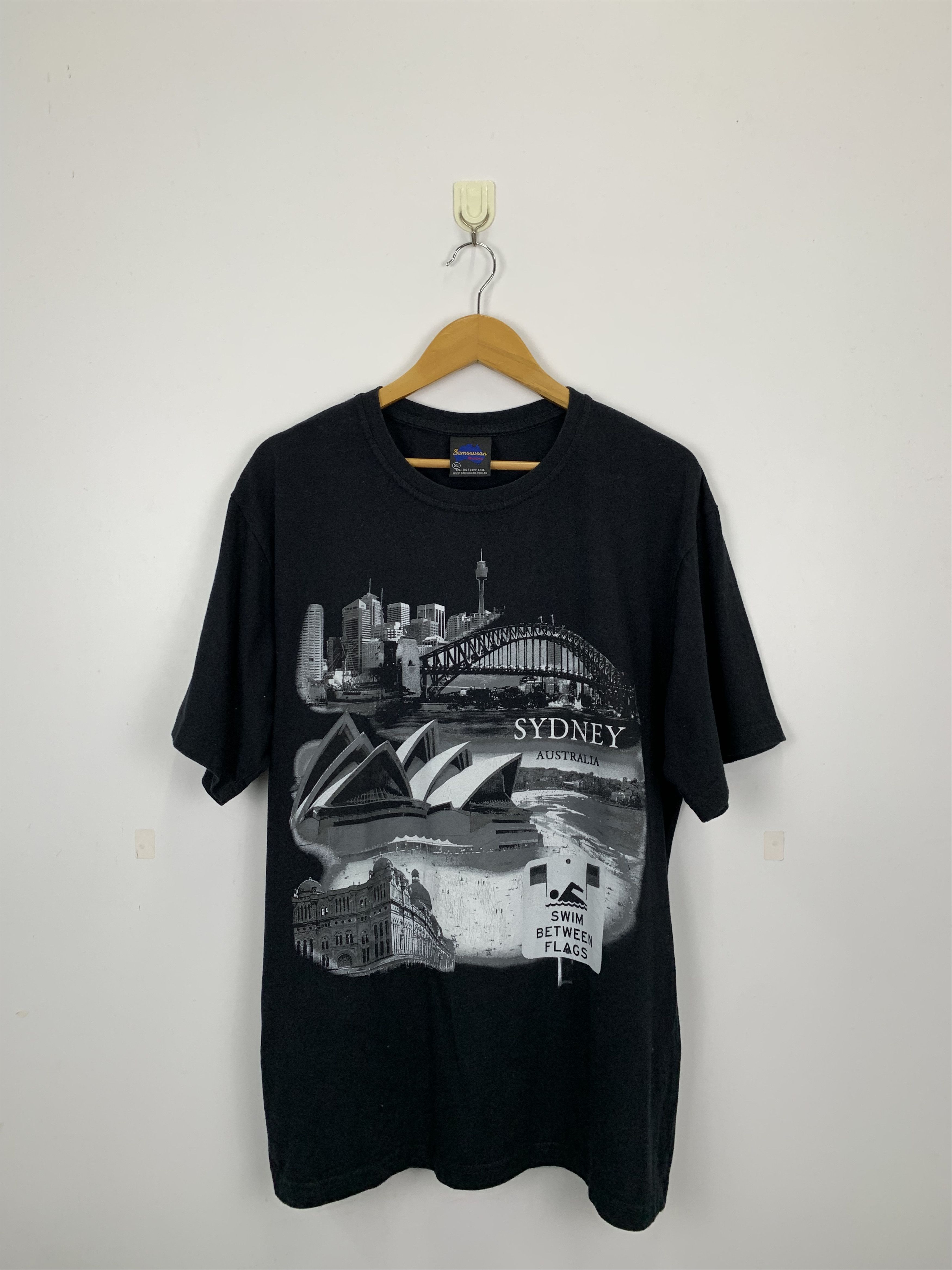 Man Made In Australia Vintage Sydney Australia T Shirt TA0172 Size US XL / EU 56 / 4 - 1 Thumbnail