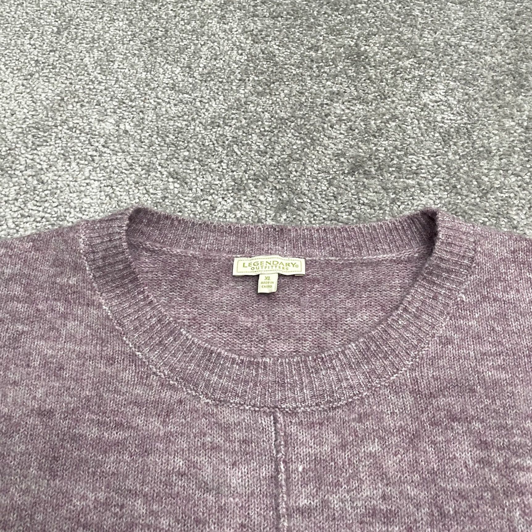 Pinko Legendary Outfitters Pullover Sweater Womens XL Pink Crew Neck Knit Stretch Soft Size XL / US 12-14 / IT 48-50 - 3 Thumbnail