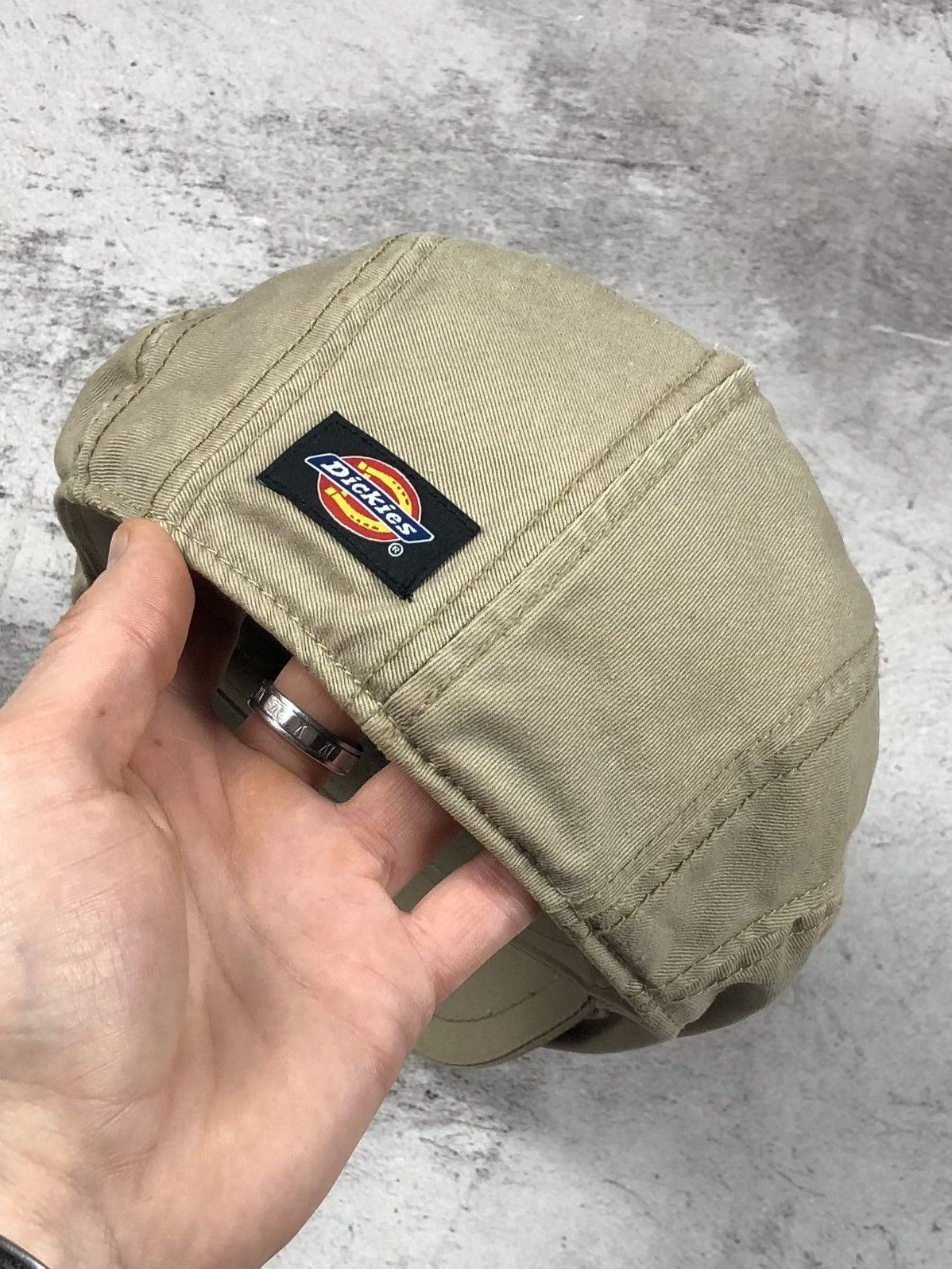 Dickies Dickies Vintage Flat Cap Newsboy Driver Hat Khaki Beige L/XL Size ONE SIZE - 1 Thumbnail