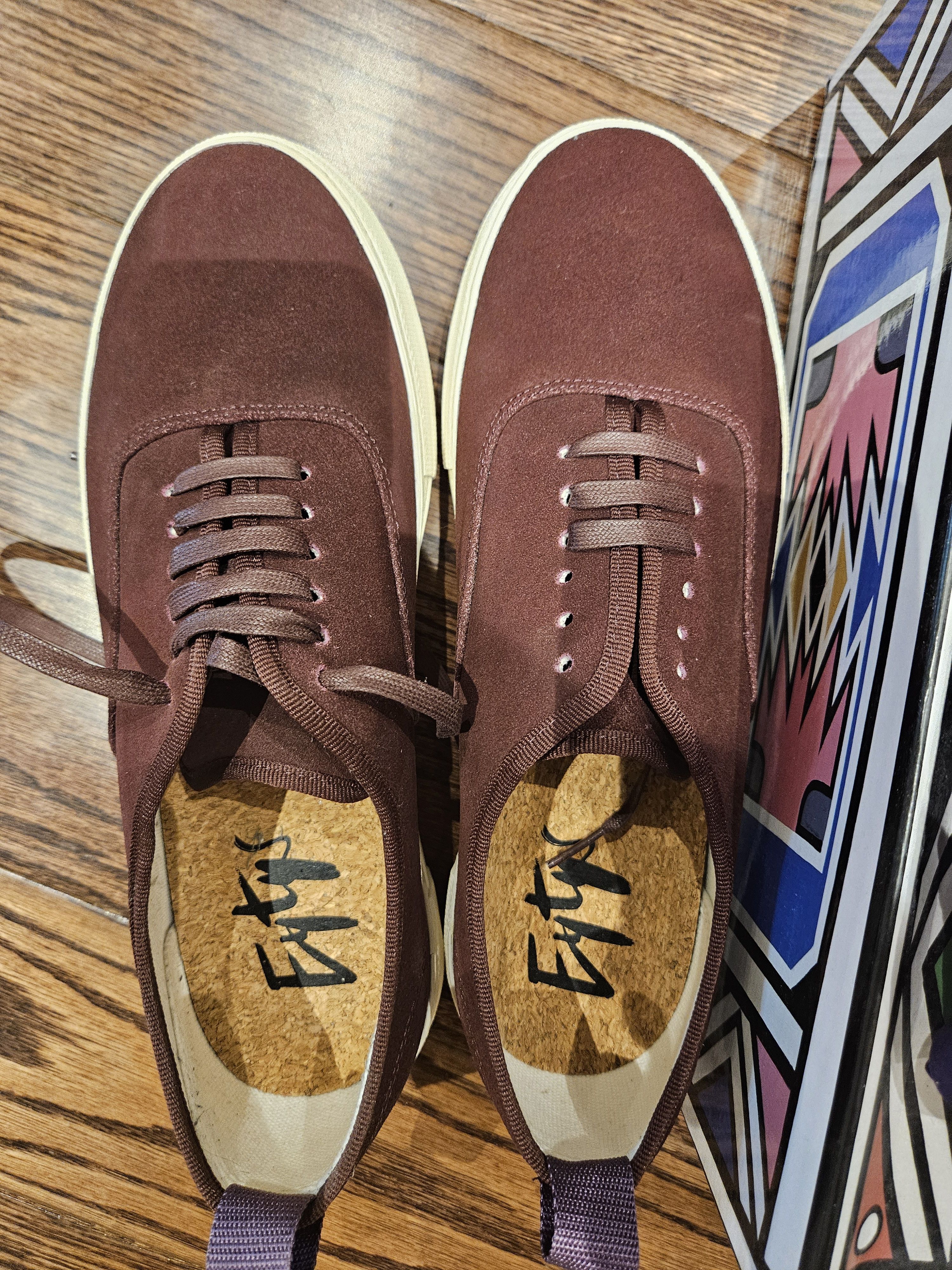 Eytys (80% OFF STORE CLOSURE) Eytys Oxblood Suede Sneakers Sz 7 Size US 7 / EU 40 - 6 Thumbnail