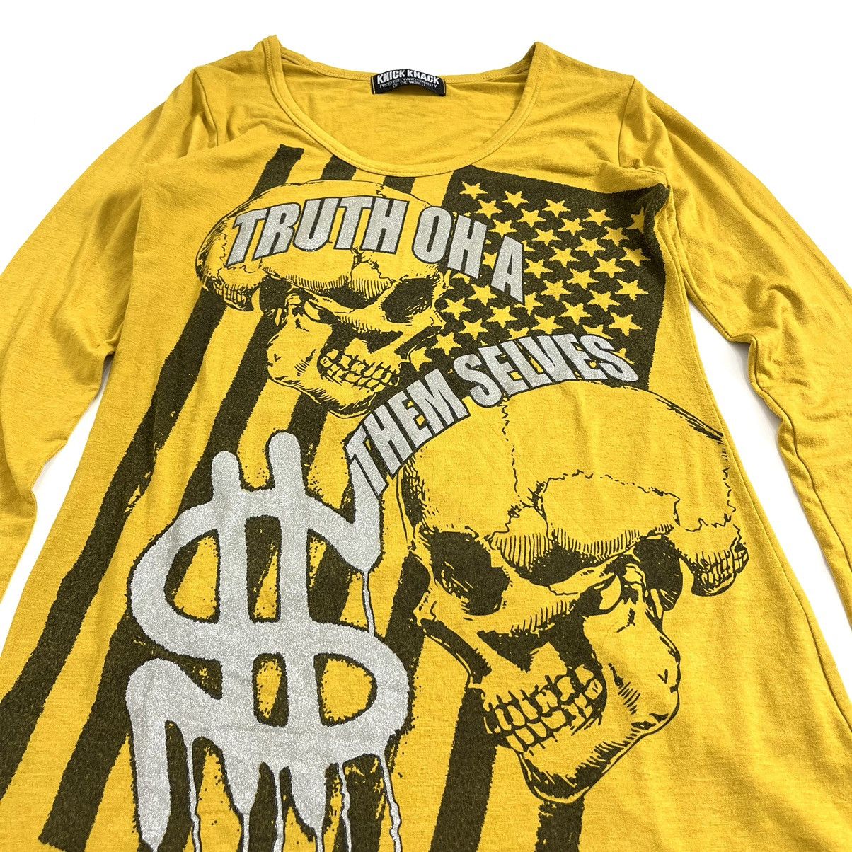 14th Addiction × If Six Was Nine × Le Grande Bleu (L.G.B.) Y2K Knick Knack Poem Gothic Emo Punk Lgb Long Sleeve Ifisix Size US M / EU 48-50 / 2 - 2 Thumbnail